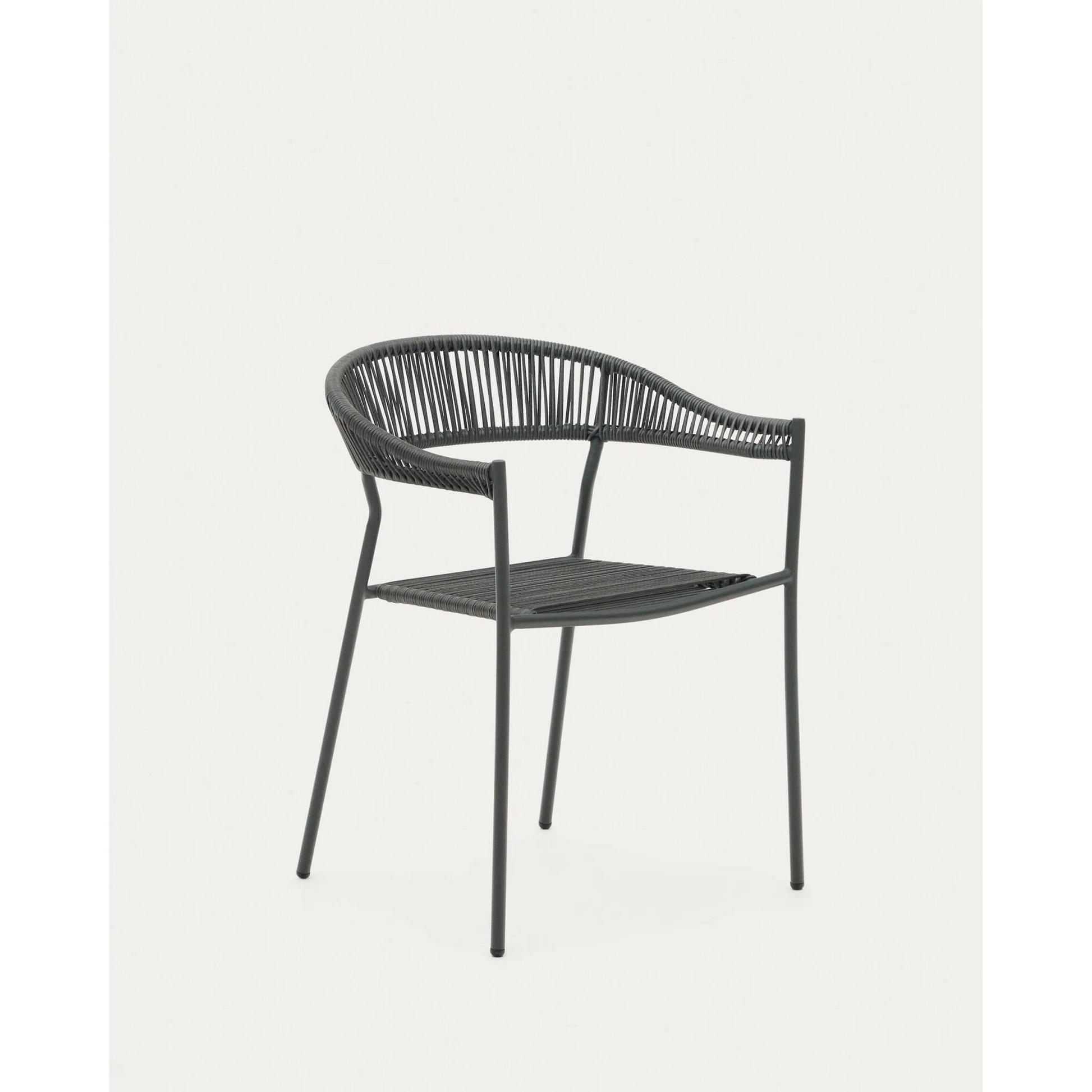 Kave Home Futadera Dining Chair, Grey, Set of 4