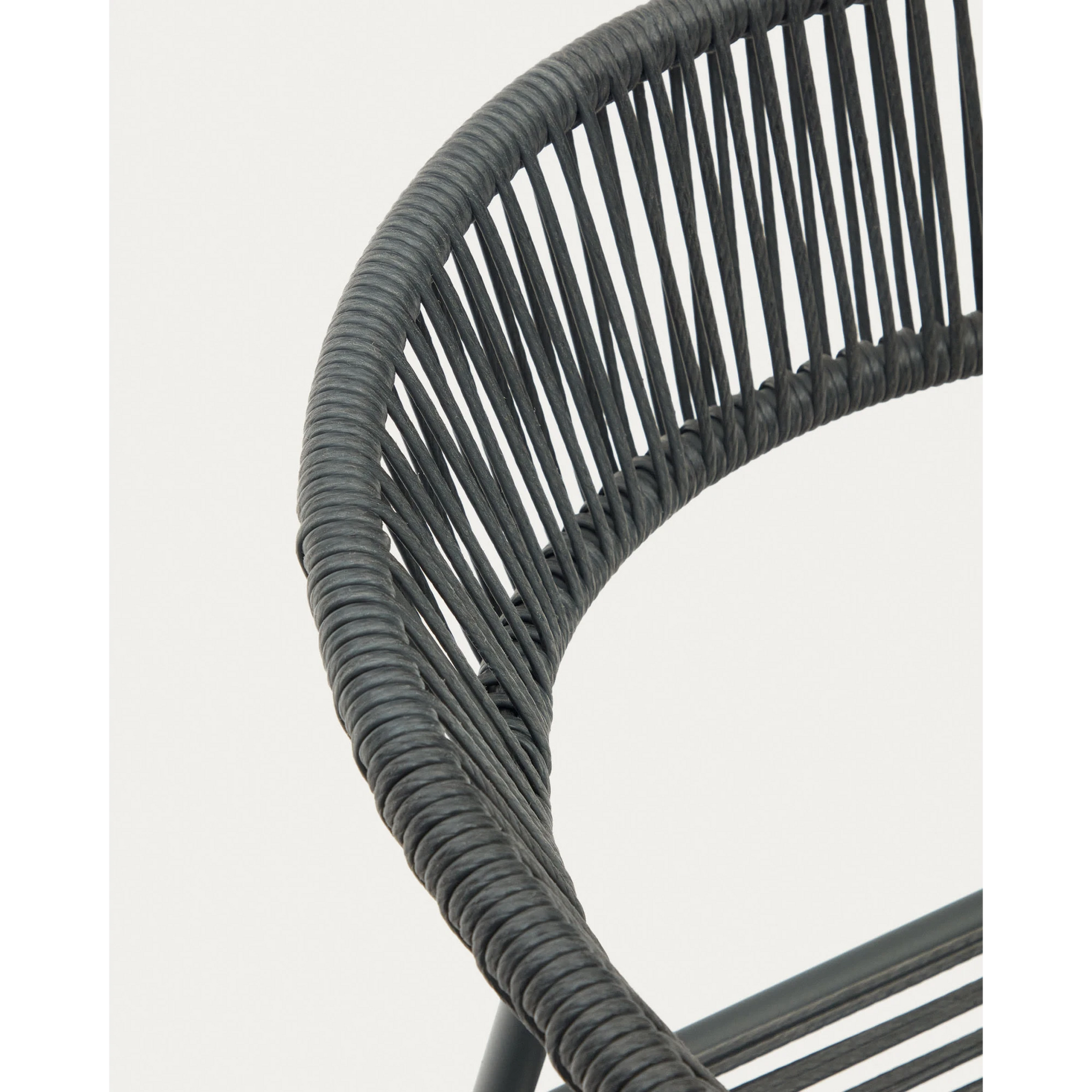 Kave Home Futadera Dining Chair, Grey, Set of 4
