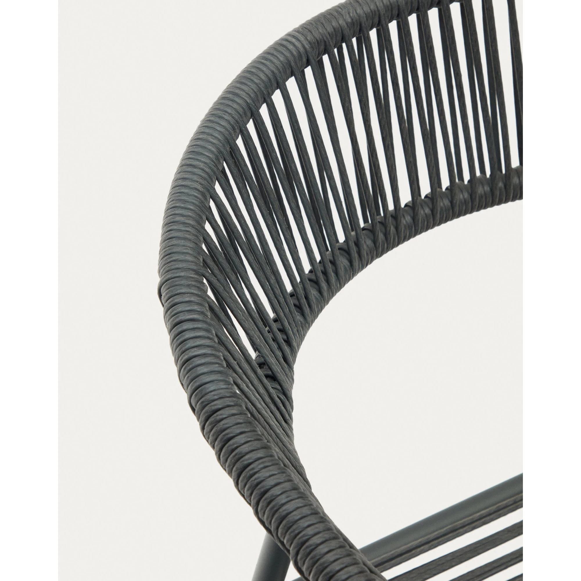 Kave Home Futadera Dining Chair, Grey, Set of 4