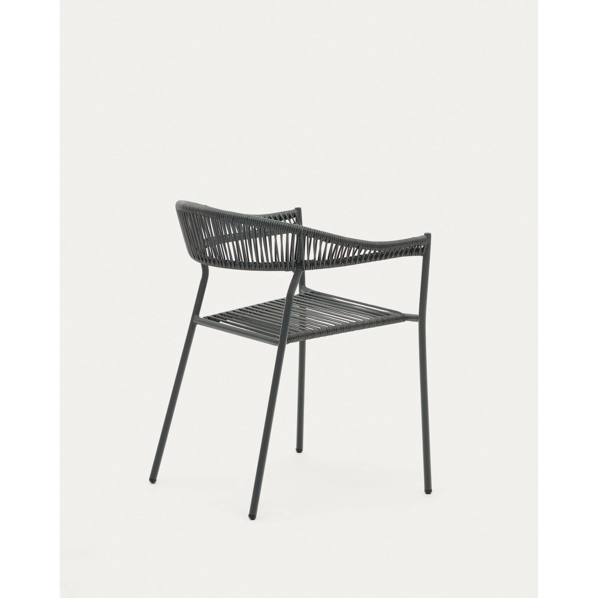 Kave Home Futadera Dining Chair, Grey, Set of 4