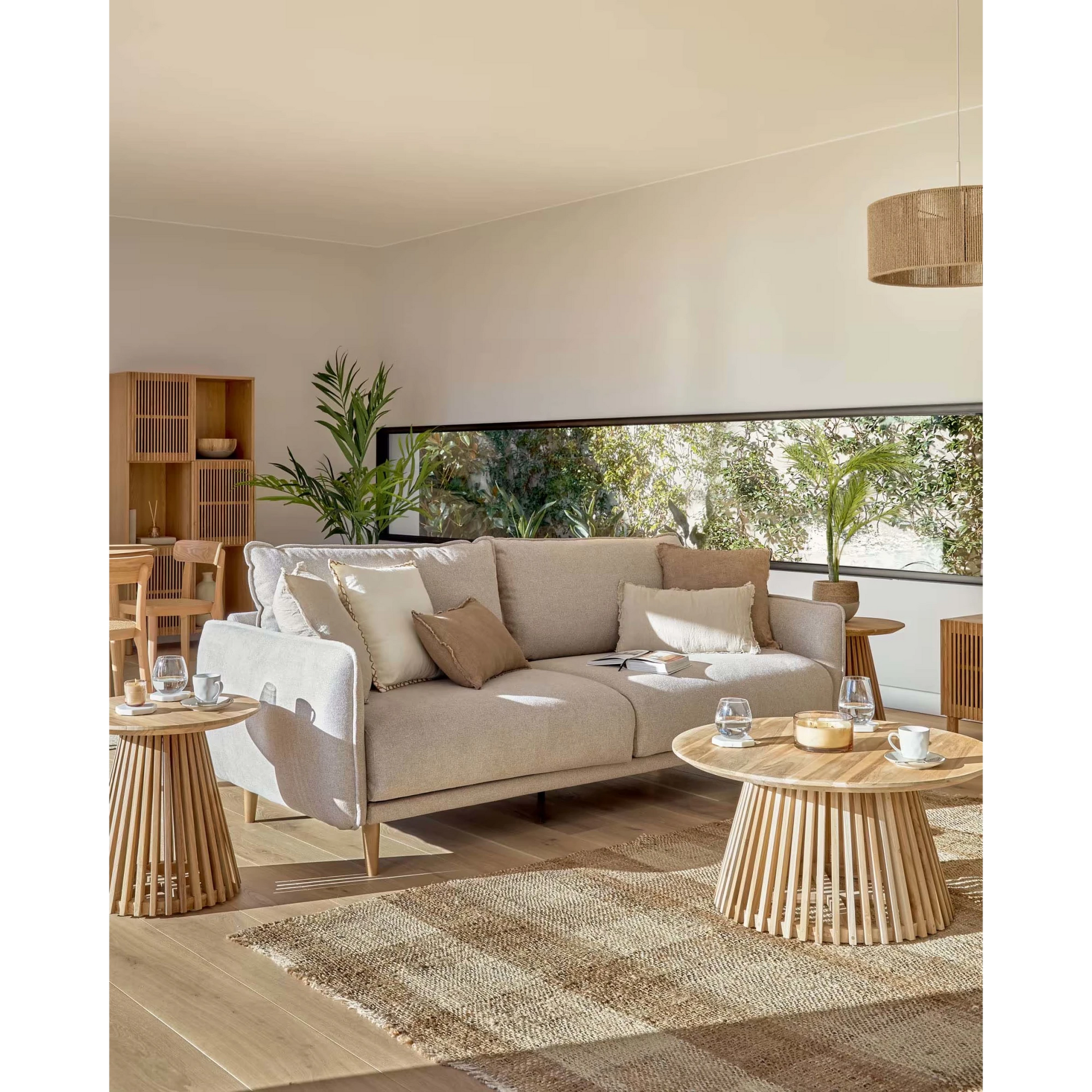 Kave Home JEANETTE Solidwood Coffee Table