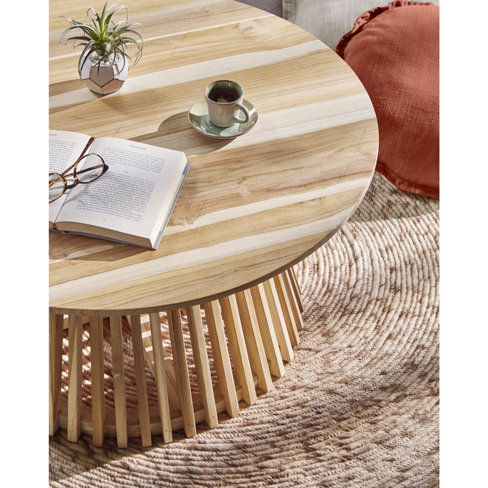Kave Home JEANETTE Solidwood Coffee Table