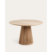 Kave Home Jeanette Solidwood Dining Table, Natural Wood