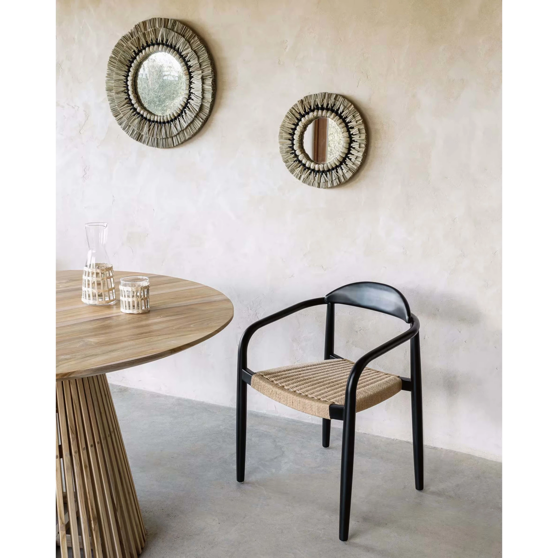 Kave Home Jeanette Solidwood Dining Table, Natural Wood