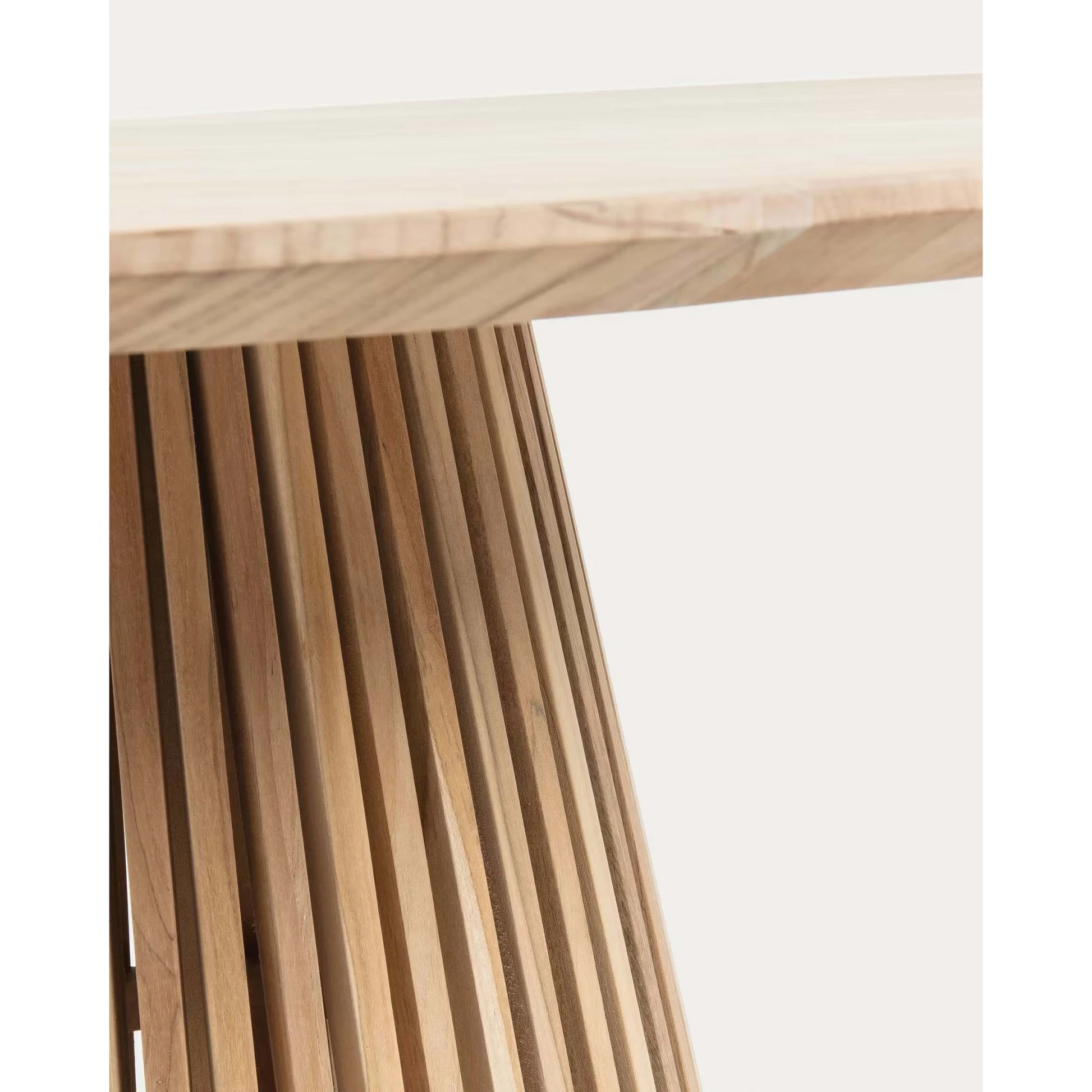 Kave Home Jeanette Solidwood Dining Table, Natural Wood
