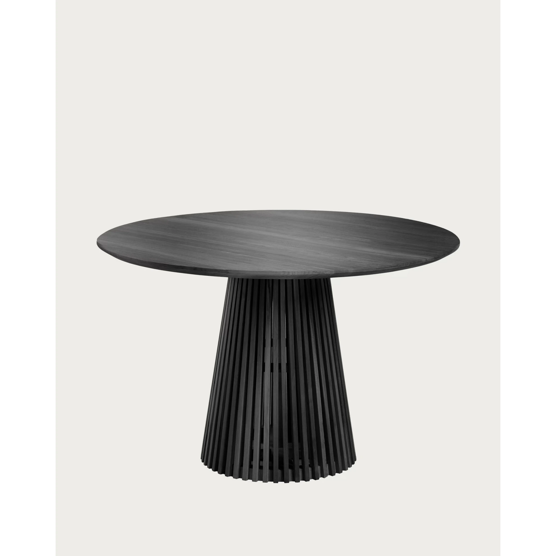 Kave Home Jeanette Solidwood Dining Table, Black