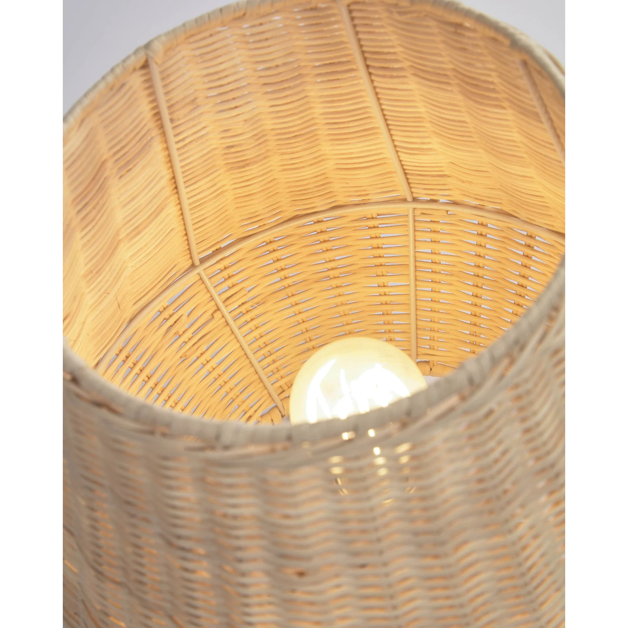 Kave Home Kamaria Rattan Table Lamp