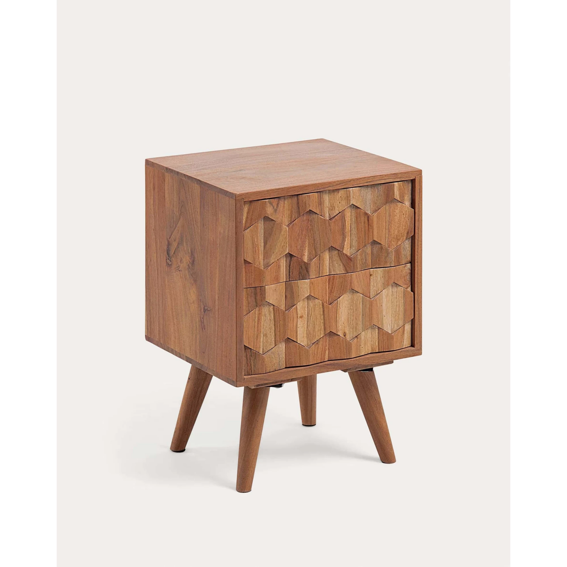 Kave Home Khaleesi Solidwood Bedside Table