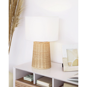 Kave Home Kimjit Table Lamp with Rattan Base