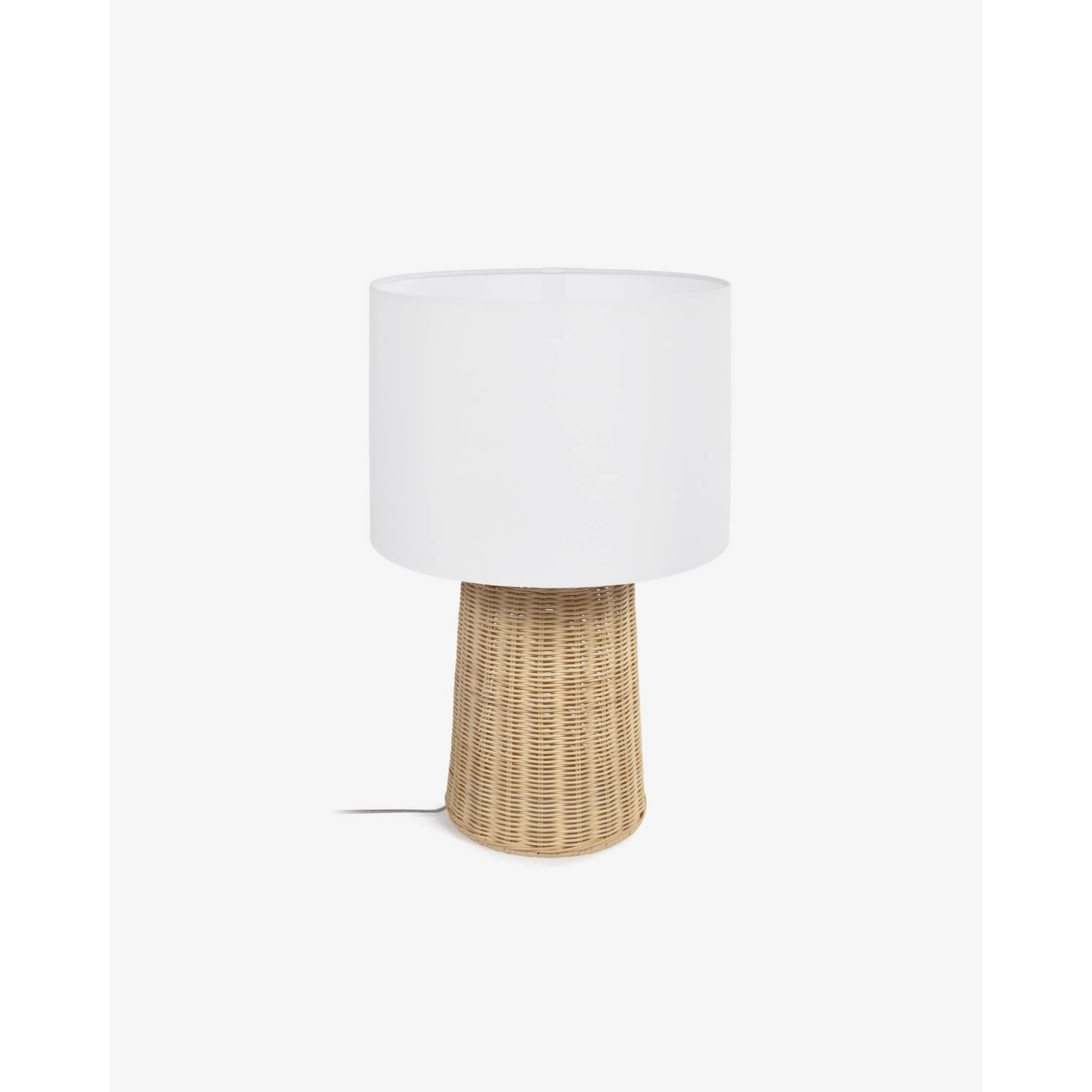 Kave Home Kimjit Table Lamp with Rattan Base