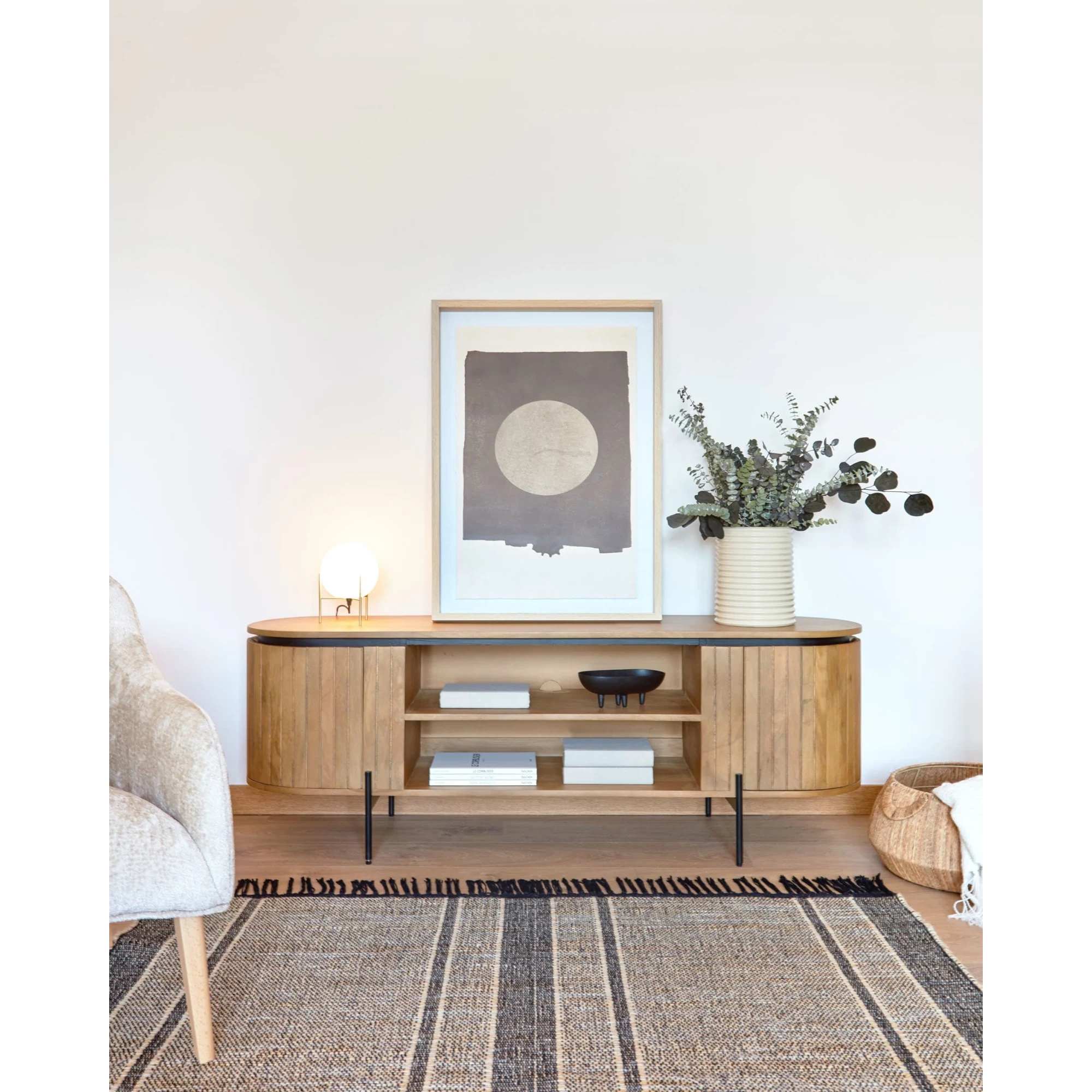 Kave Home Licia TV Cabinet, 160cm