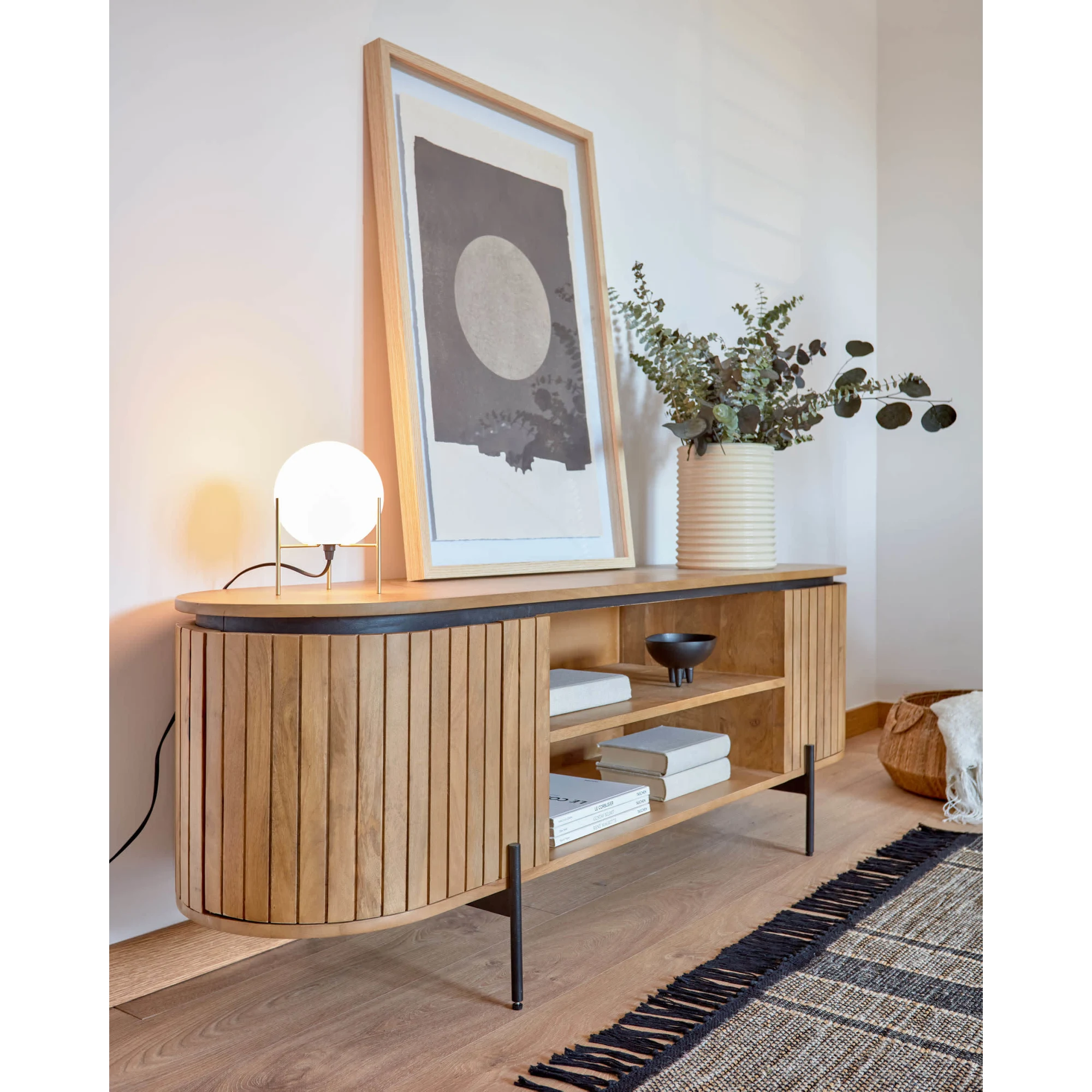 Kave Home Licia TV Cabinet, 160cm