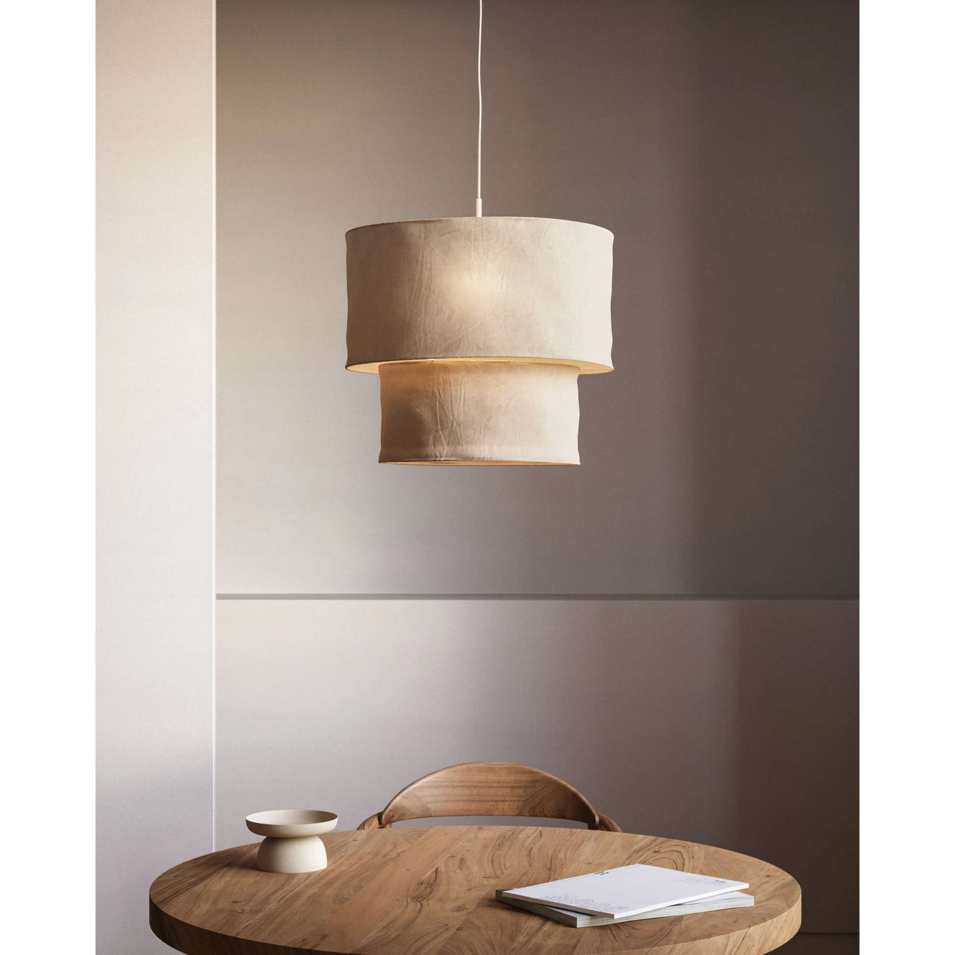 Kave Home Mariela Linen Pendant Light Shade