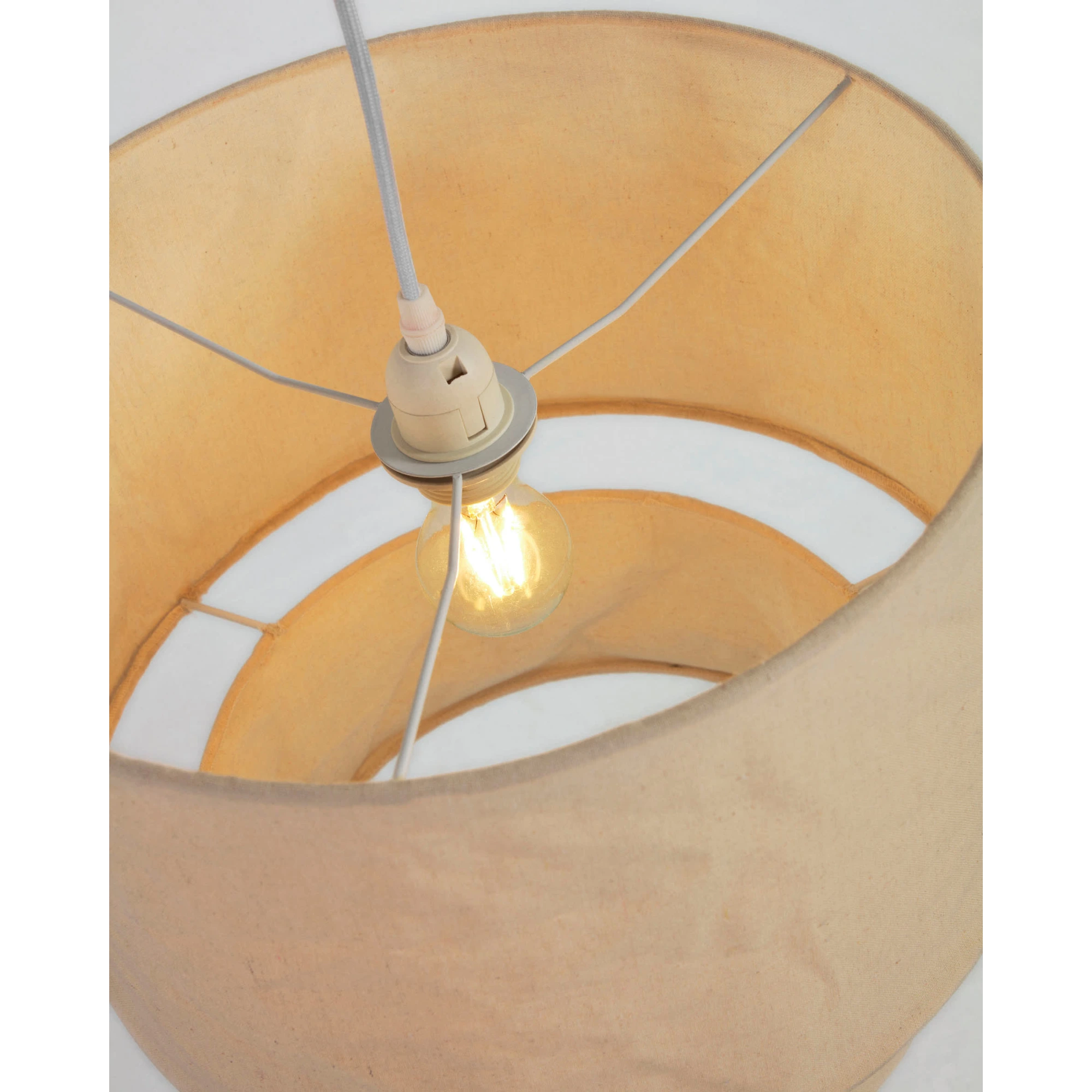 Kave Home Mariela Linen Pendant Light Shade