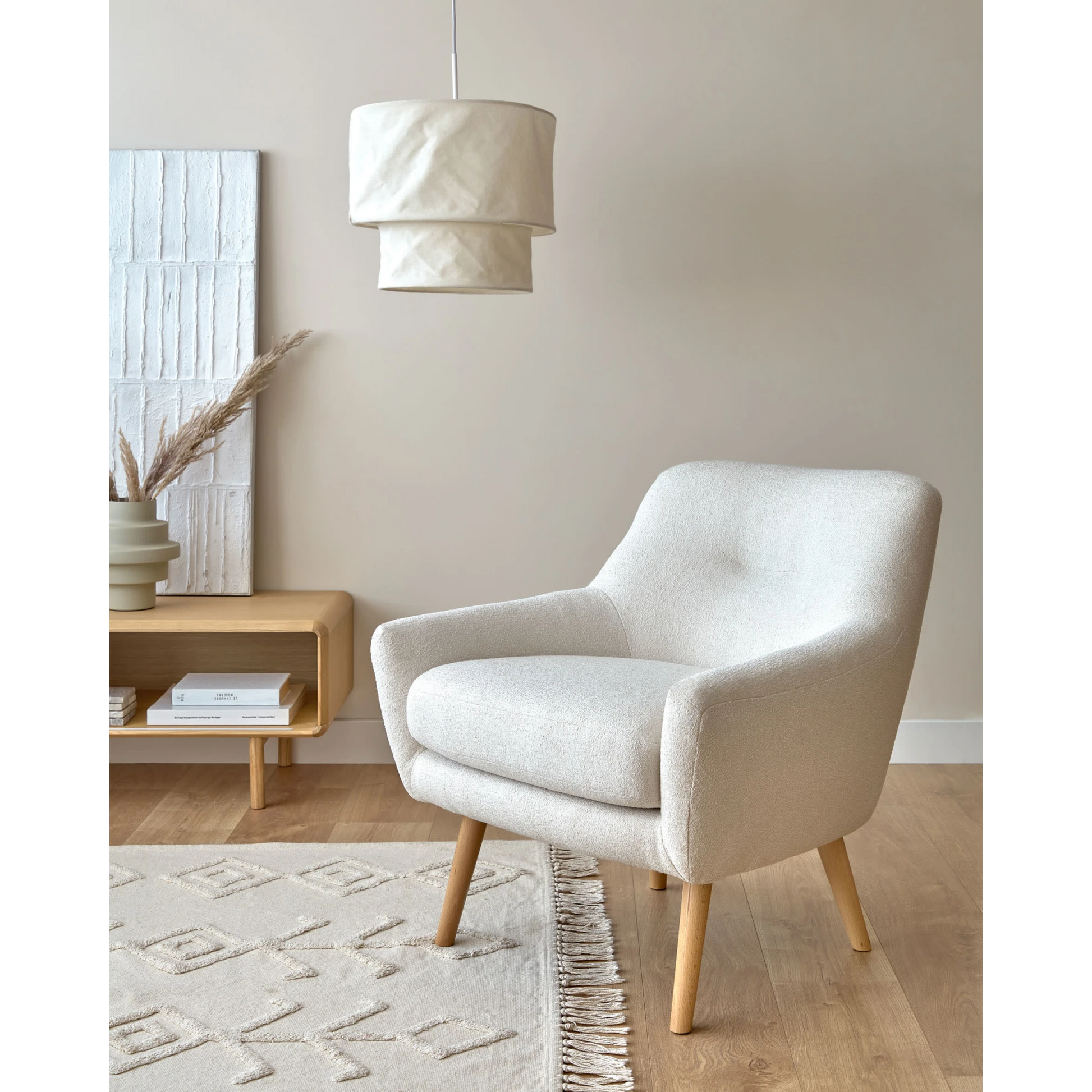 Kave Home Mariela Linen Pendant Light Shade
