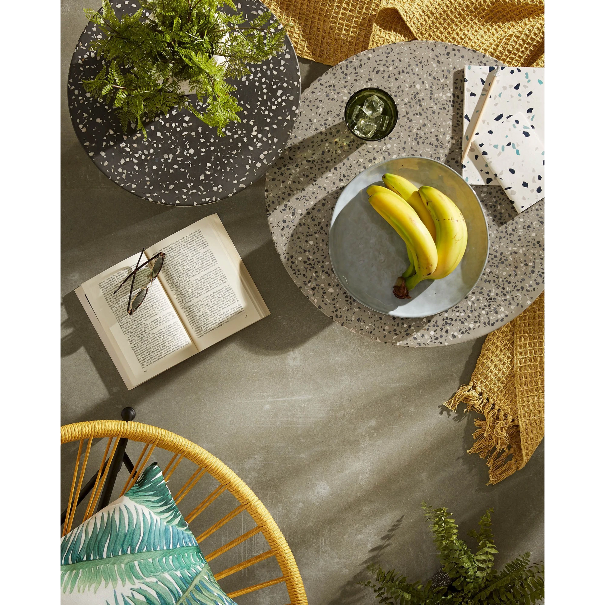 Kave Home Melano side table, Dia55cm