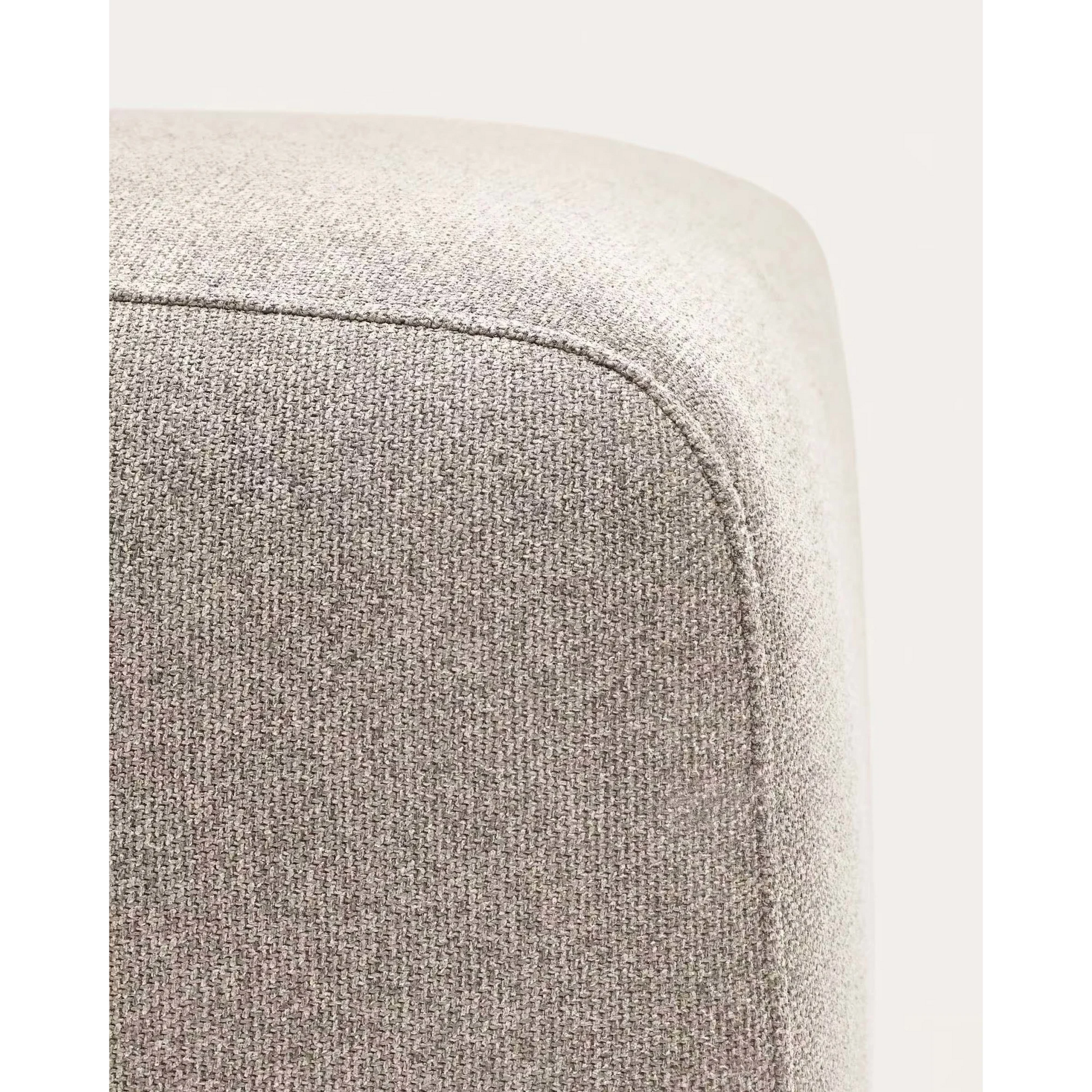 Kave Home Neom Ottoman, Beige, 75x65x40cm