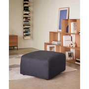 Kave Home Neom Ottoman, Blue, 75x65x40cm