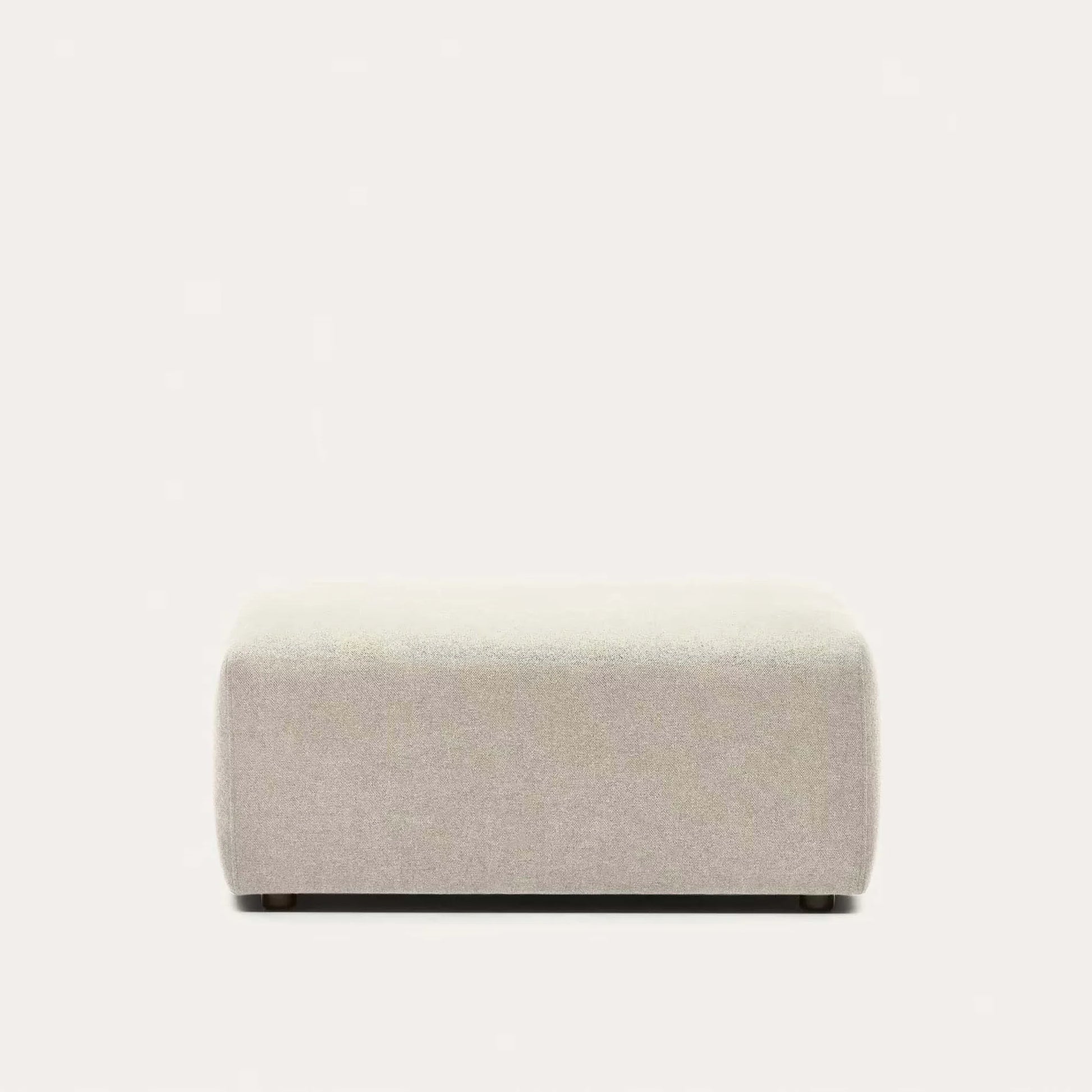 Kave Home Neom Ottoman, Beige, 89x75x40cm