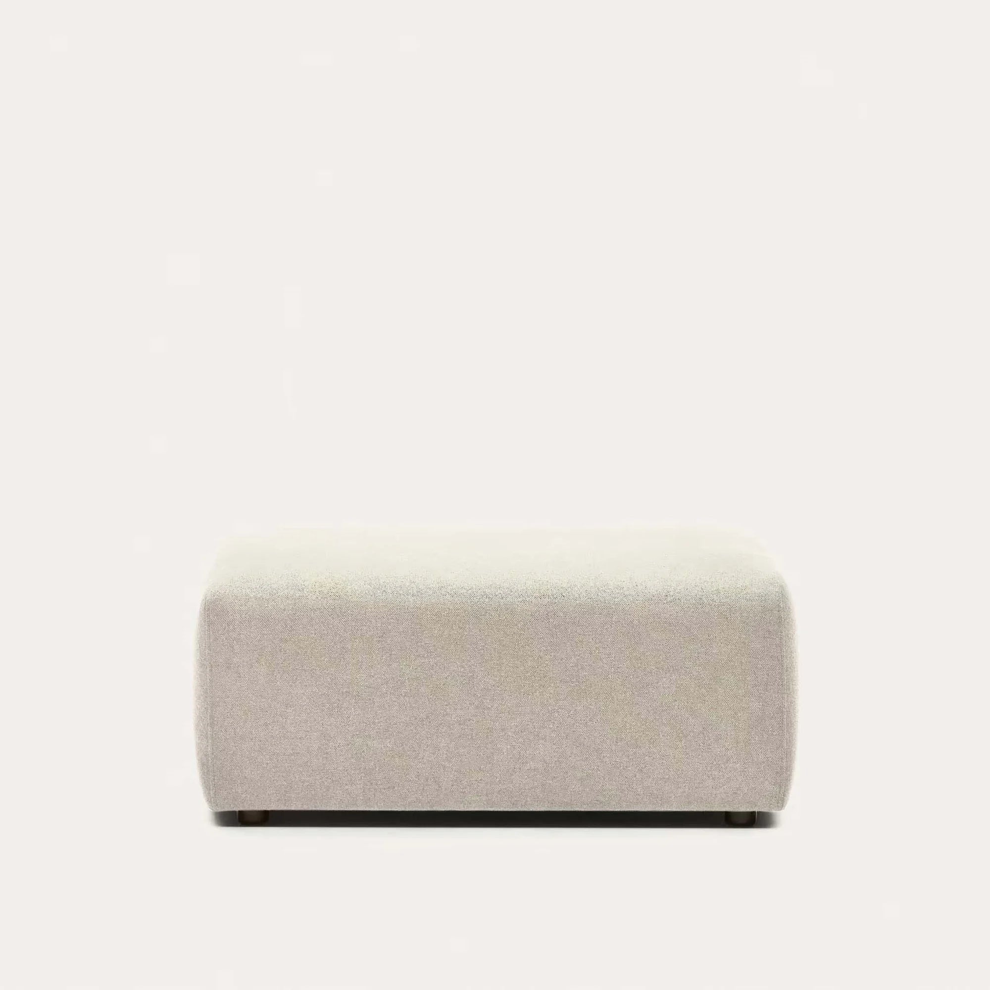 Kave Home Neom Ottoman, Beige, 89x75x40cm