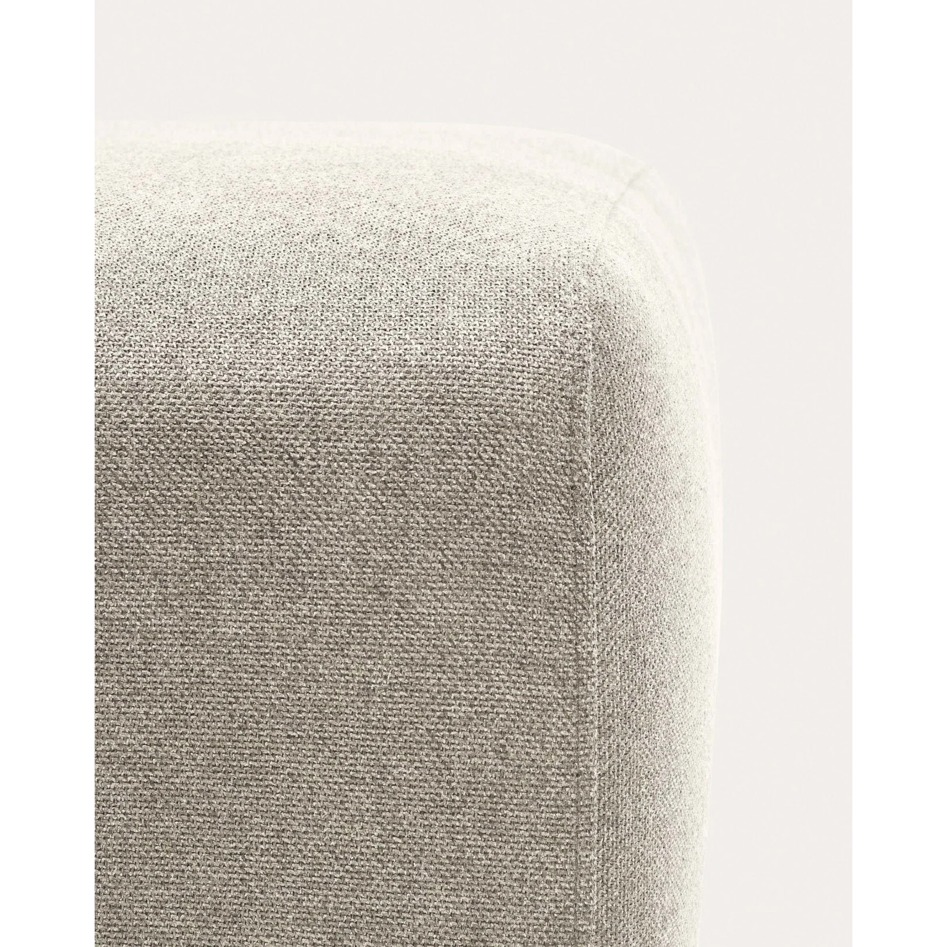 Kave Home Neom Ottoman, Beige, 89x75x40cm