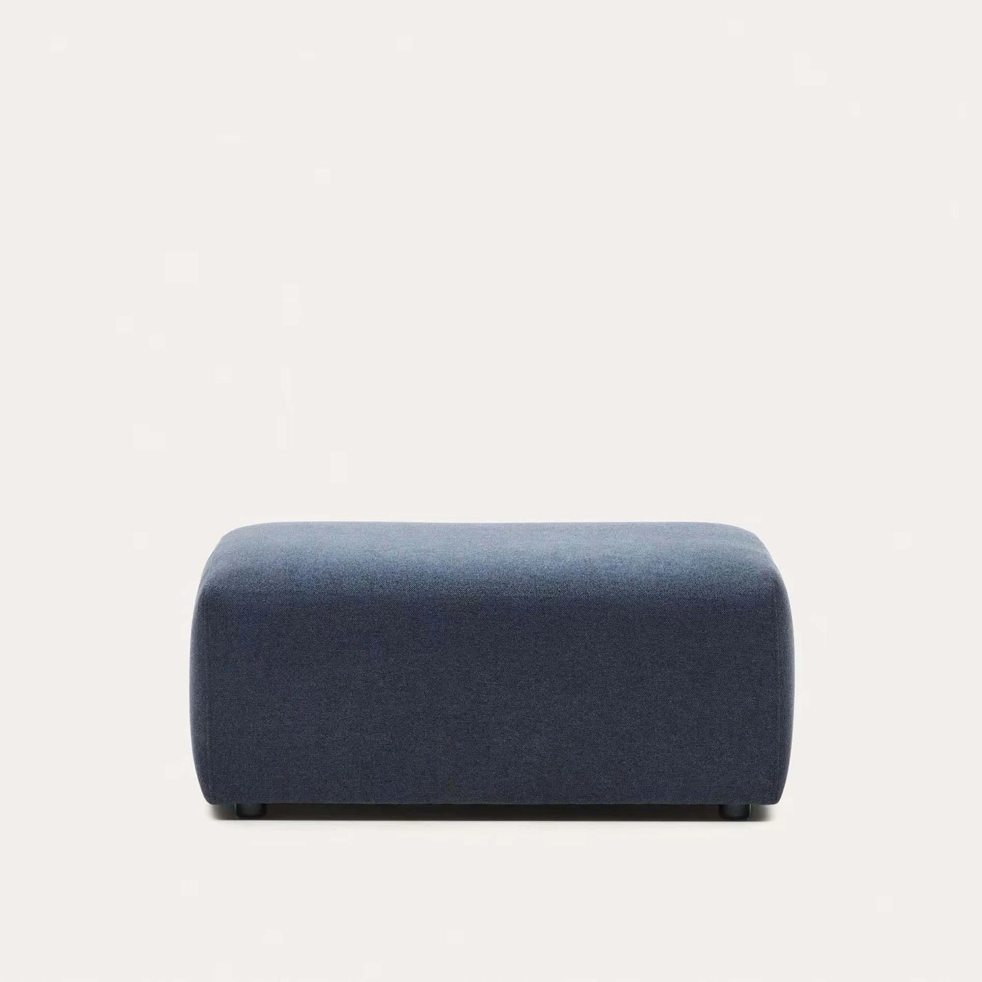 Kave Home Neom Ottoman, Blue, 89x75x40cm
