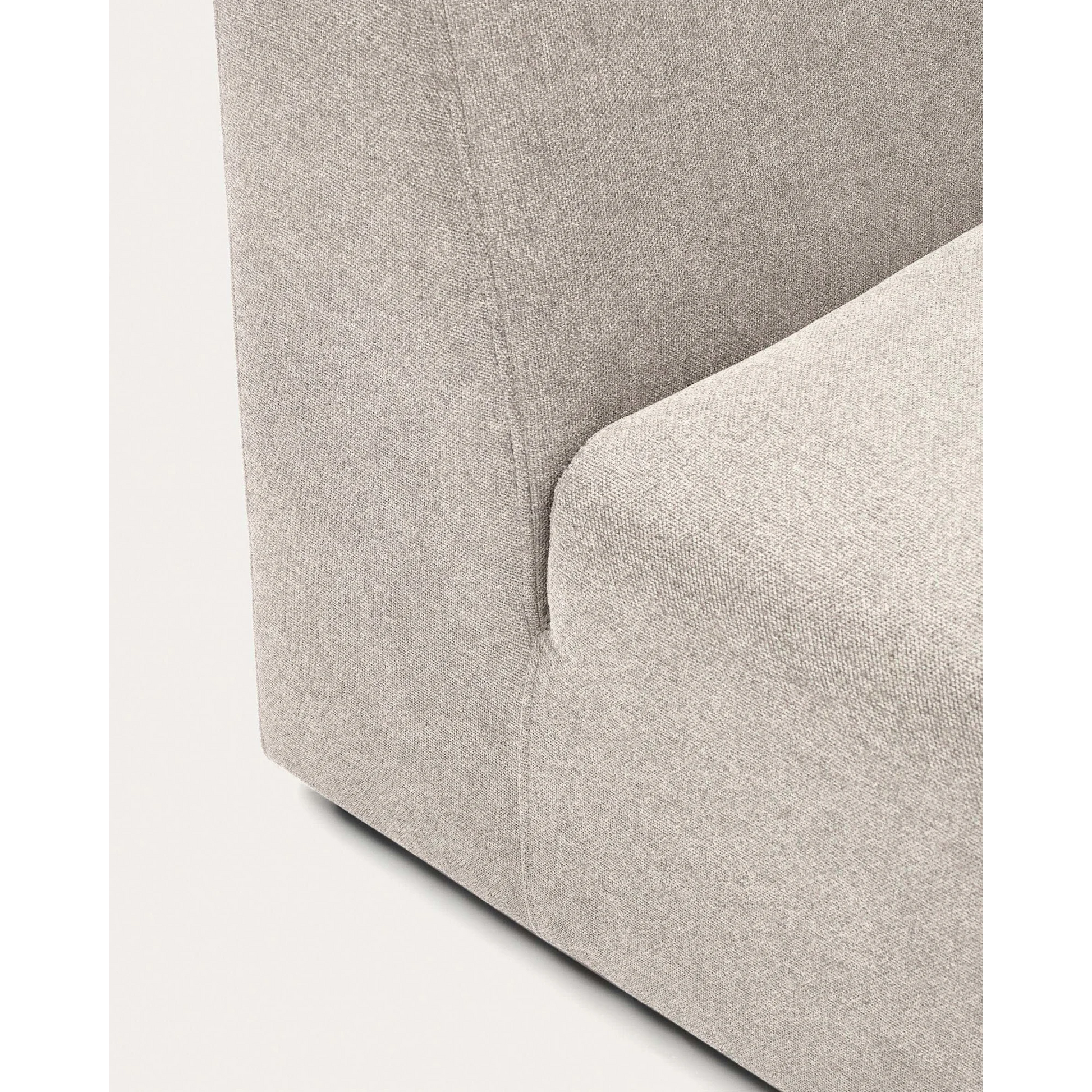 Kave Home Neom Modular Chaise Sofa, Beige