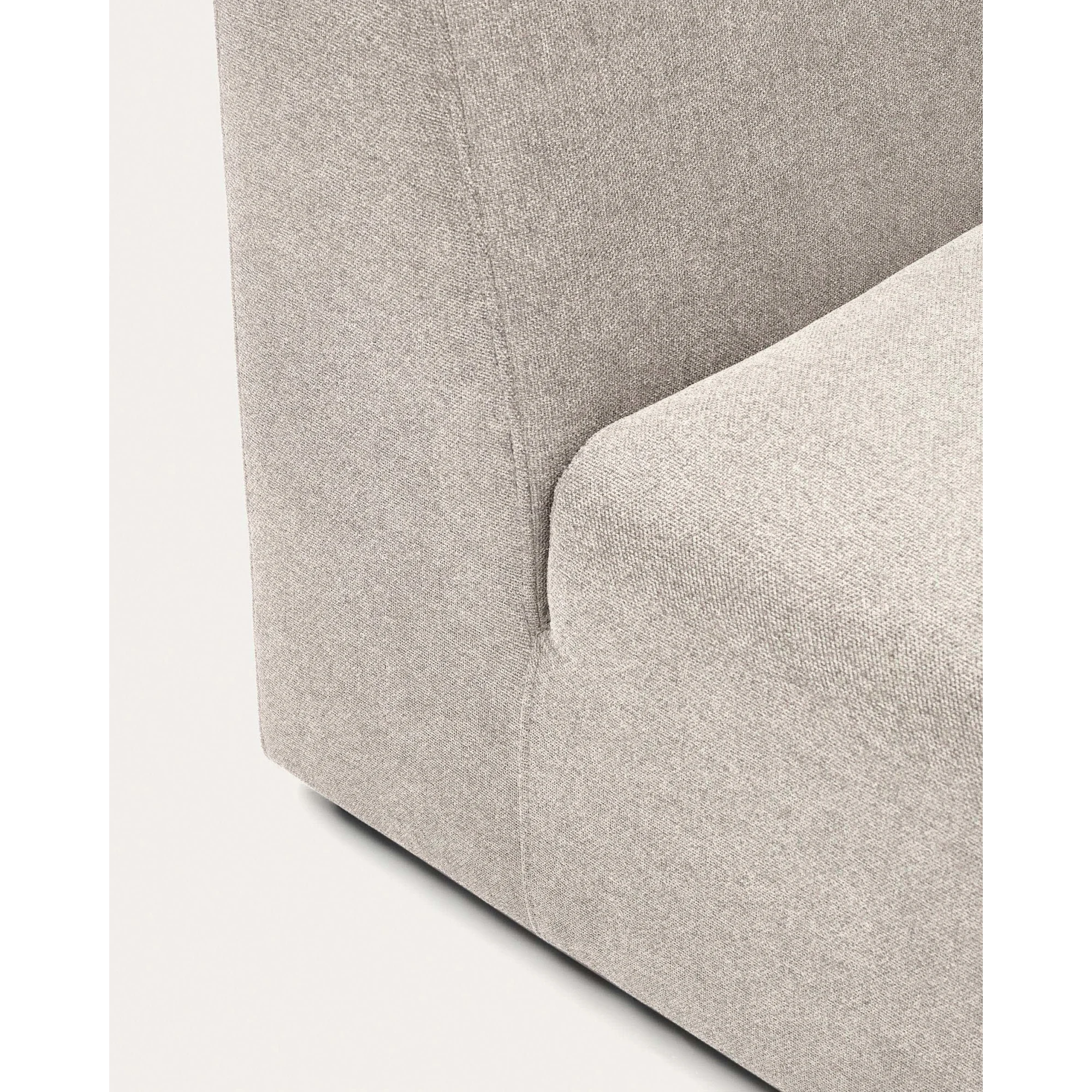 Kave Home Neom Modular Chaise Sofa, Beige