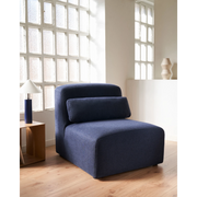 Kave Home Neom Armchair, 75cm, Blue