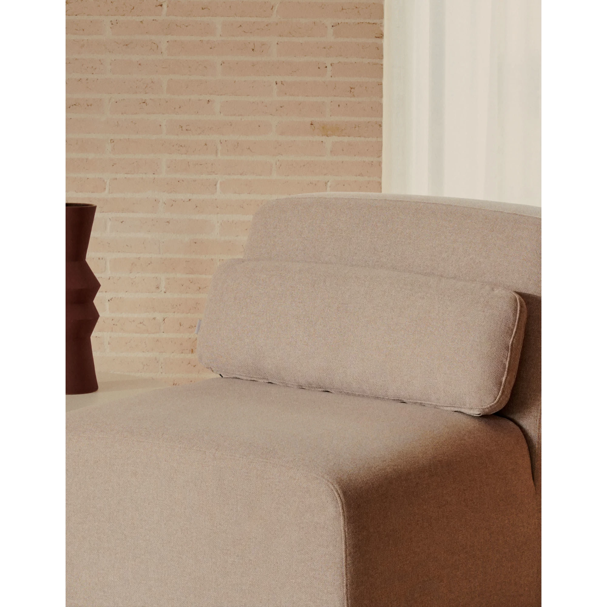 Kave Home Neom Rectangle Cushion, Beige