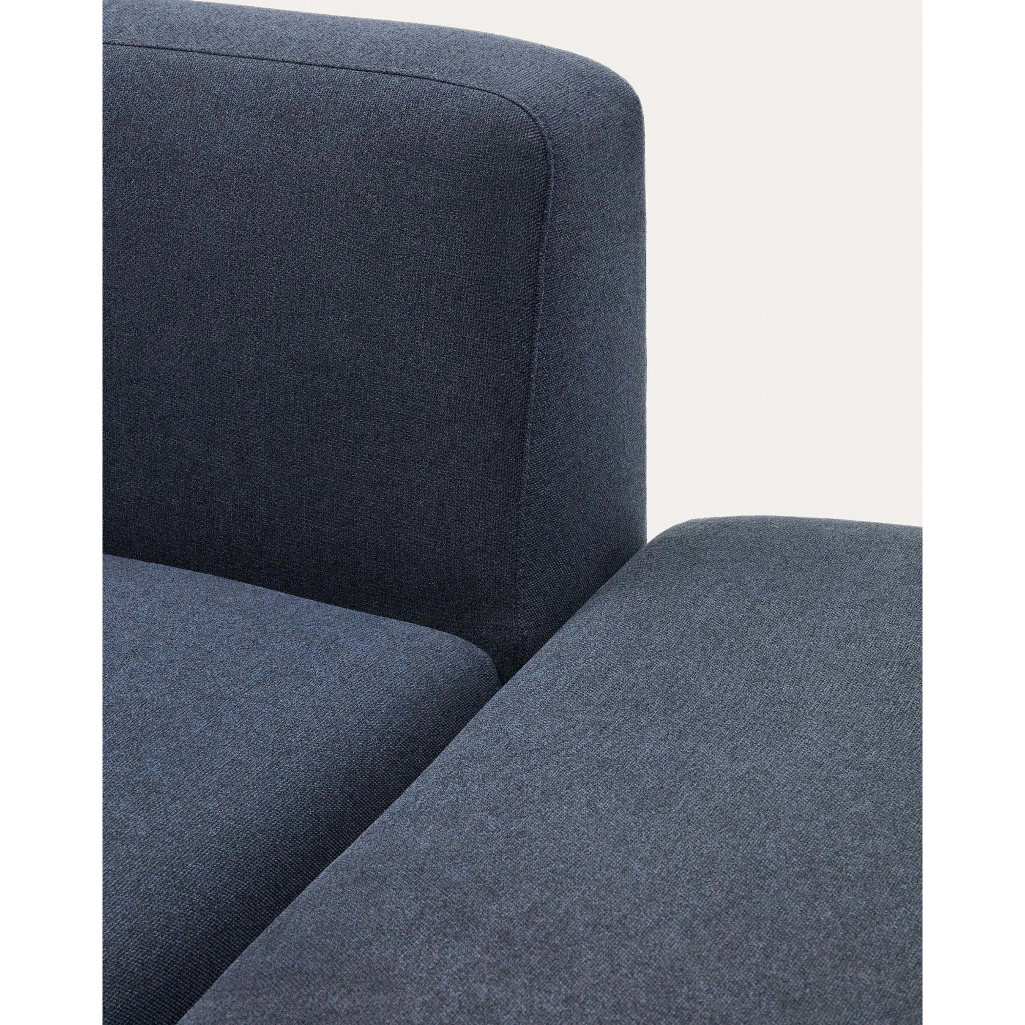 Kave Home Neom Armchair with Ottoman, Blue