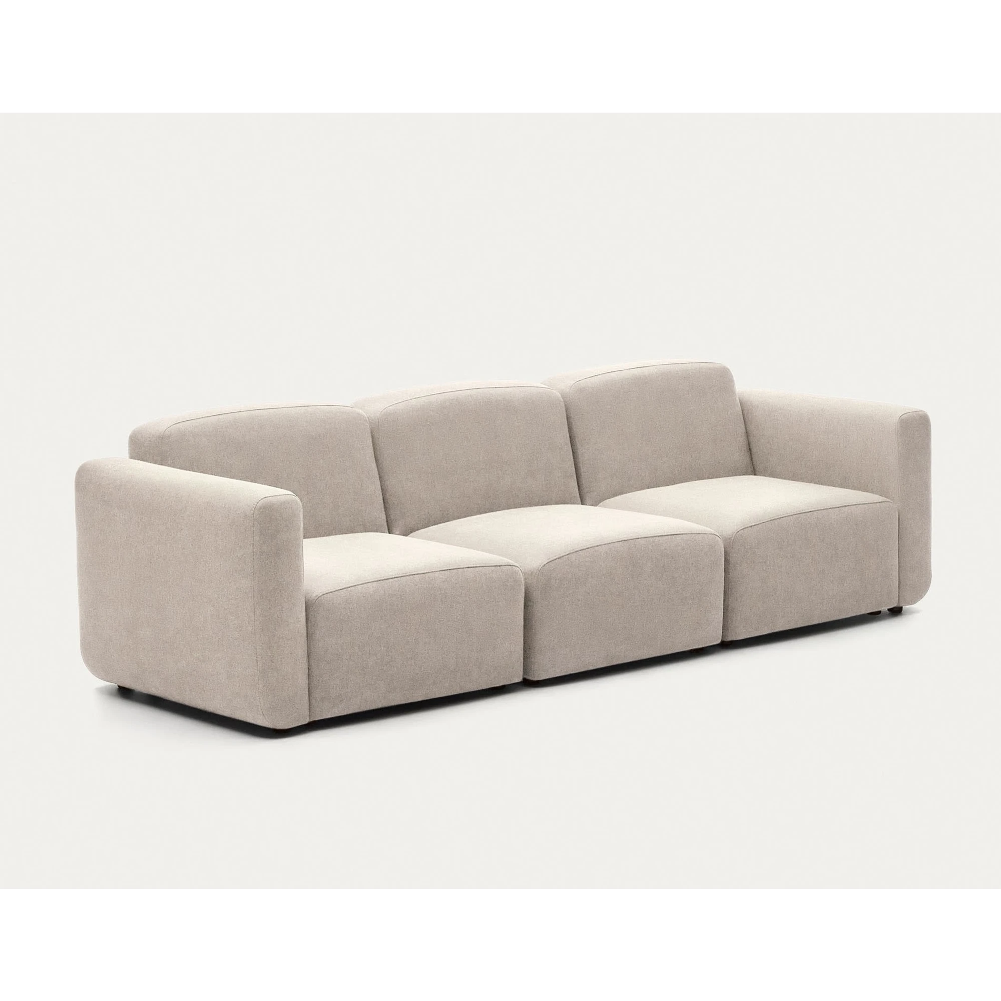 Kave Home Neom 3-Seat Modular Sofa, Beige