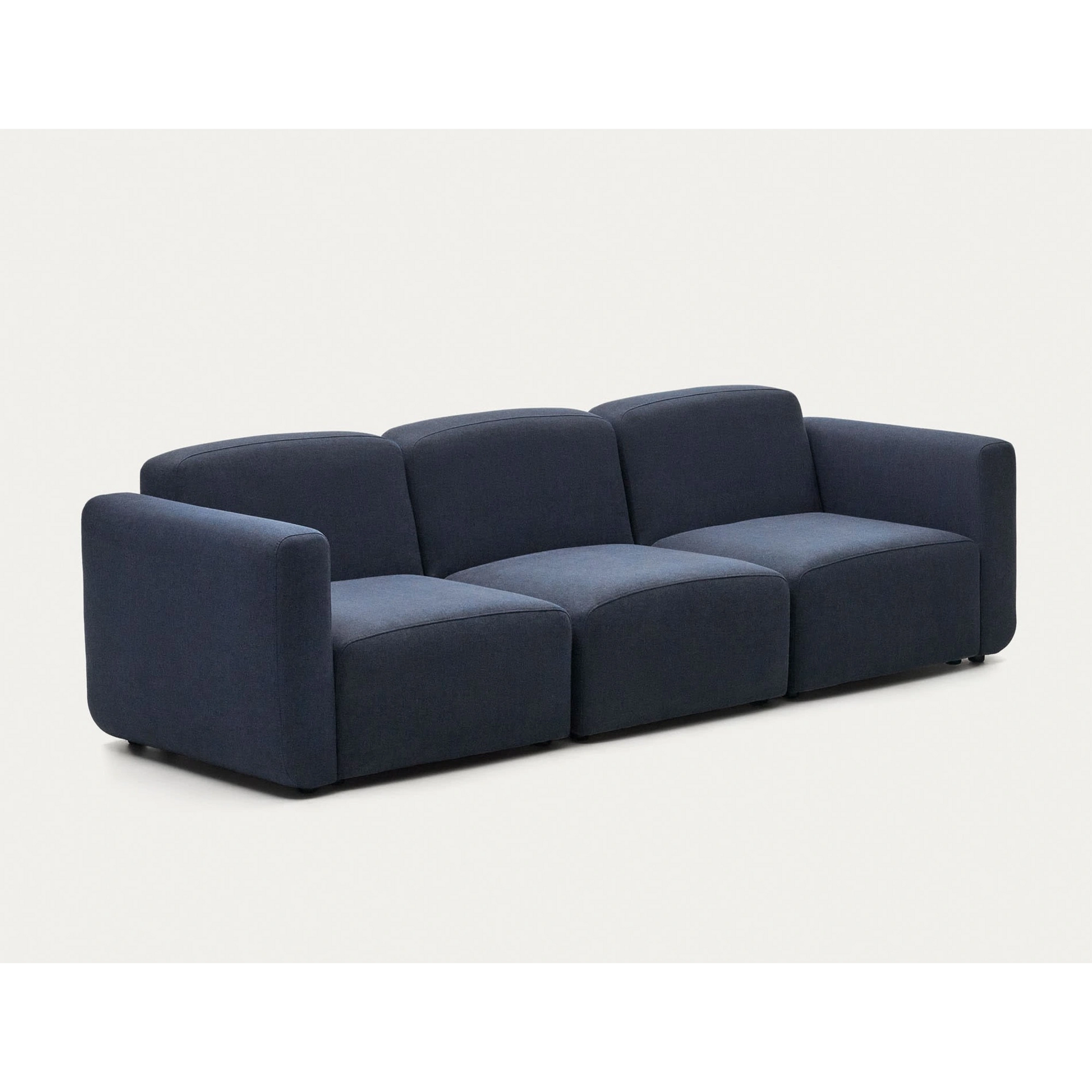 Kave Home Neom 3-Seat Modular Sofa, Blue