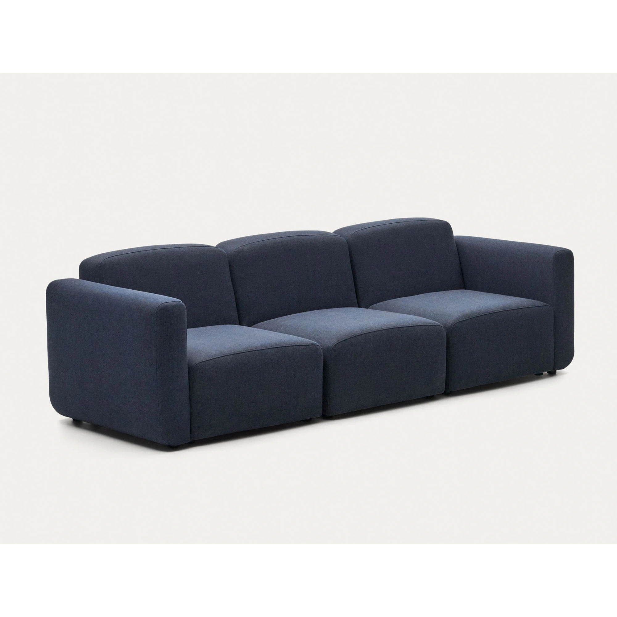 Kave Home Neom 3-Seat Modular Sofa, Blue
