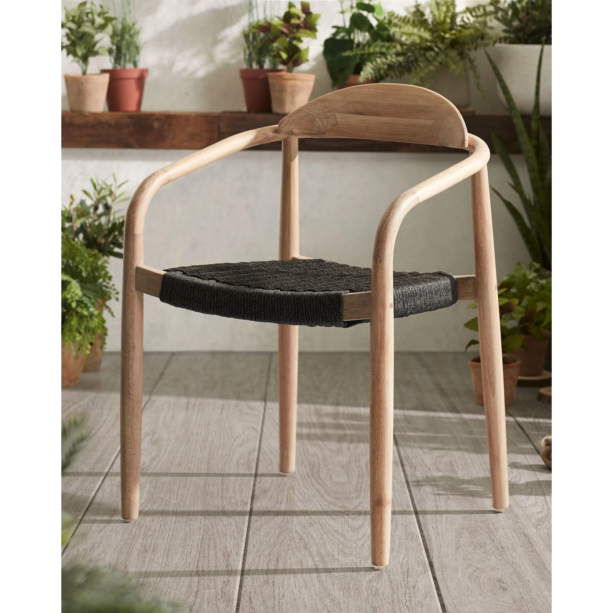 Kave Home Nina Dining Chair, Black