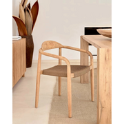 Kave Home Nina Dining Chair, Brown