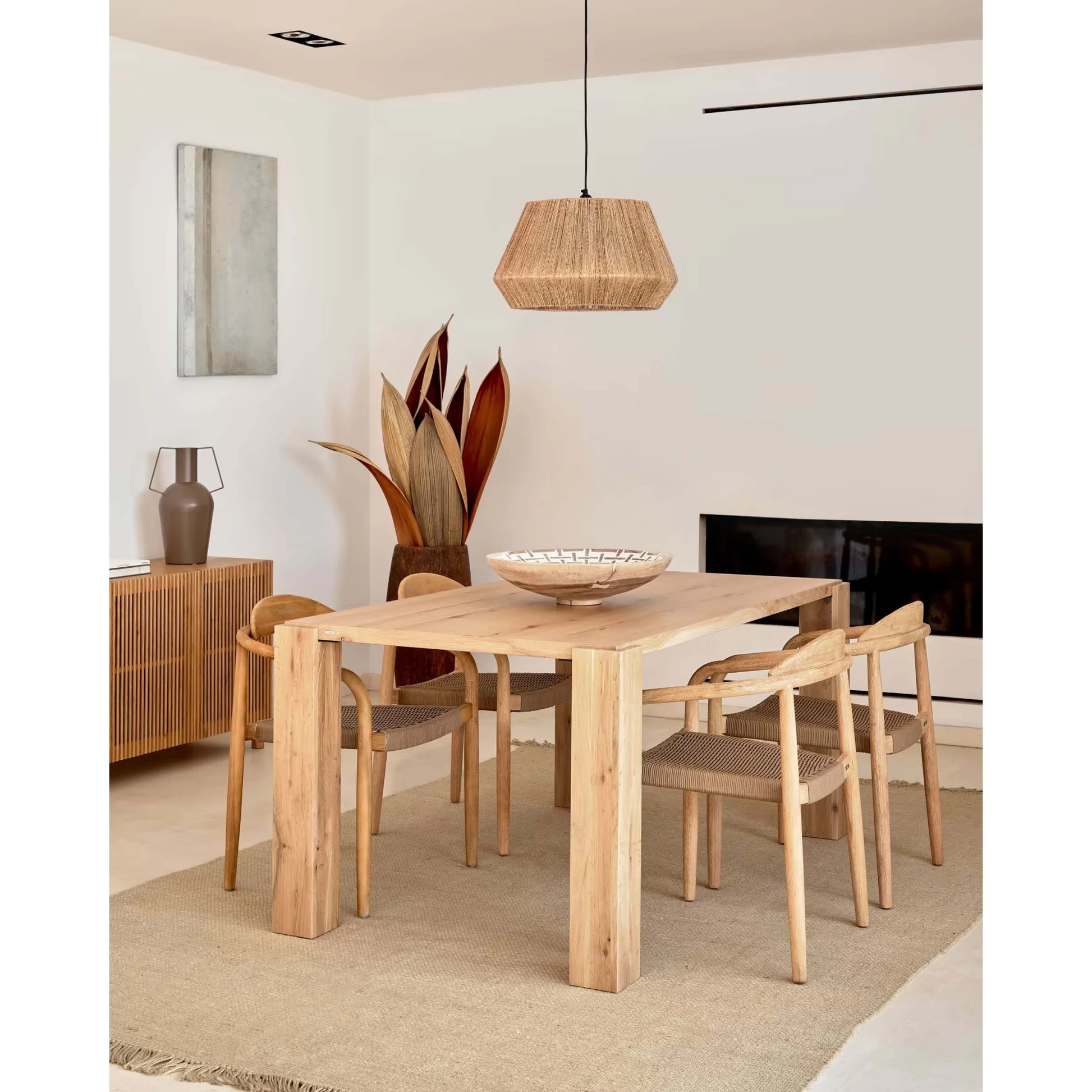 Kave Home Nina Dining Chair, Brown