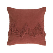 Kave Home Paulin cushion cover, 45x45cm, Maroon
