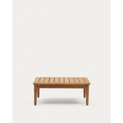 Kave Home Portitxol Solid Teak Wood Coffee Table