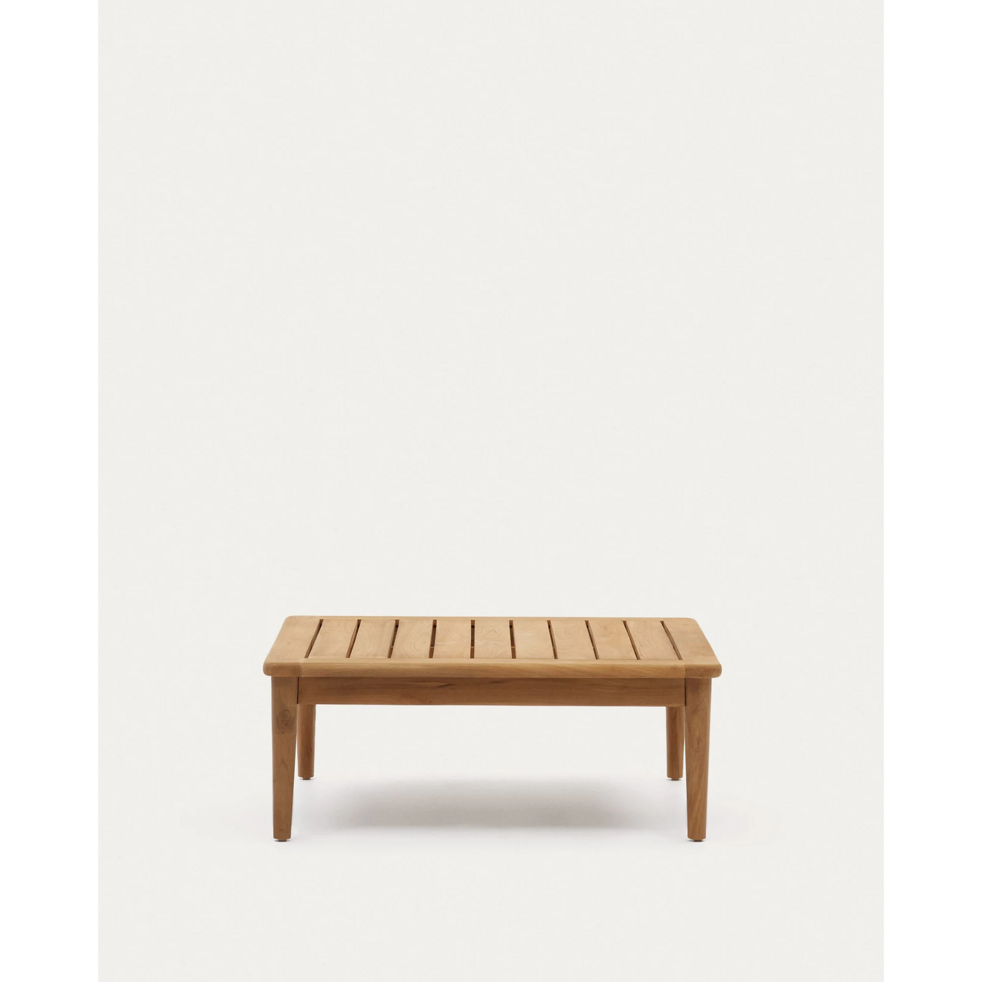 Kave Home Portitxol Solid Teak Wood Coffee Table