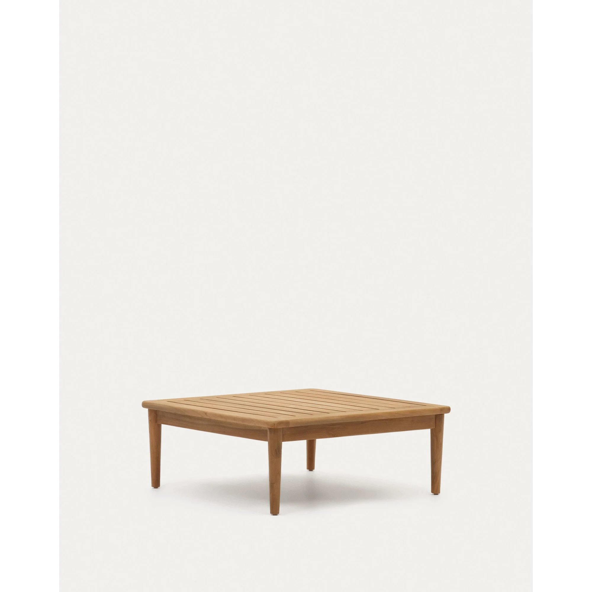 Kave Home Portitxol Solid Teak Wood Coffee Table