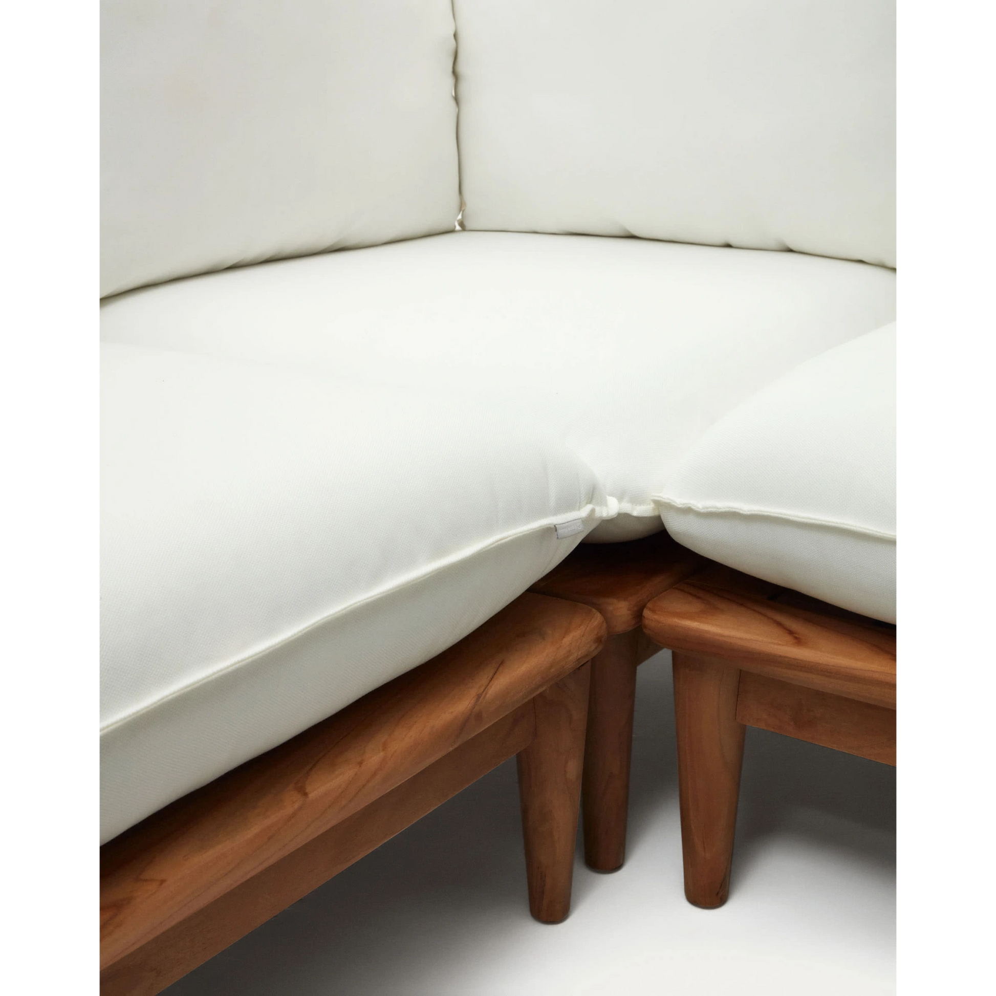 Kave Home Portitxol Corner Sofa + Coffee Table Set, 180x180cm