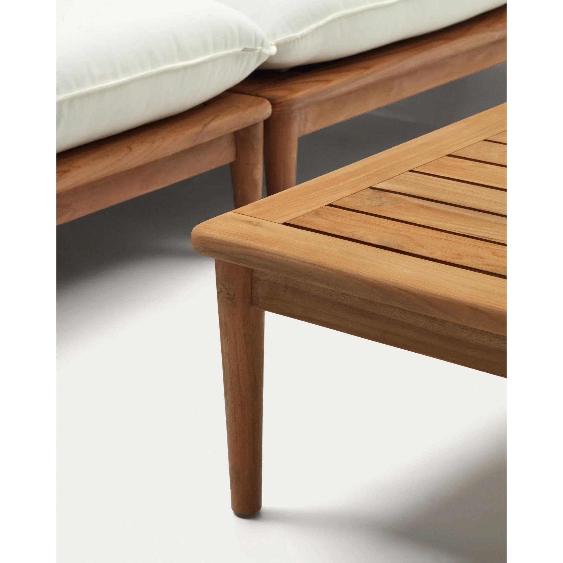 Kave Home Portitxol Corner Sofa + Coffee Table Set, 270x270cm