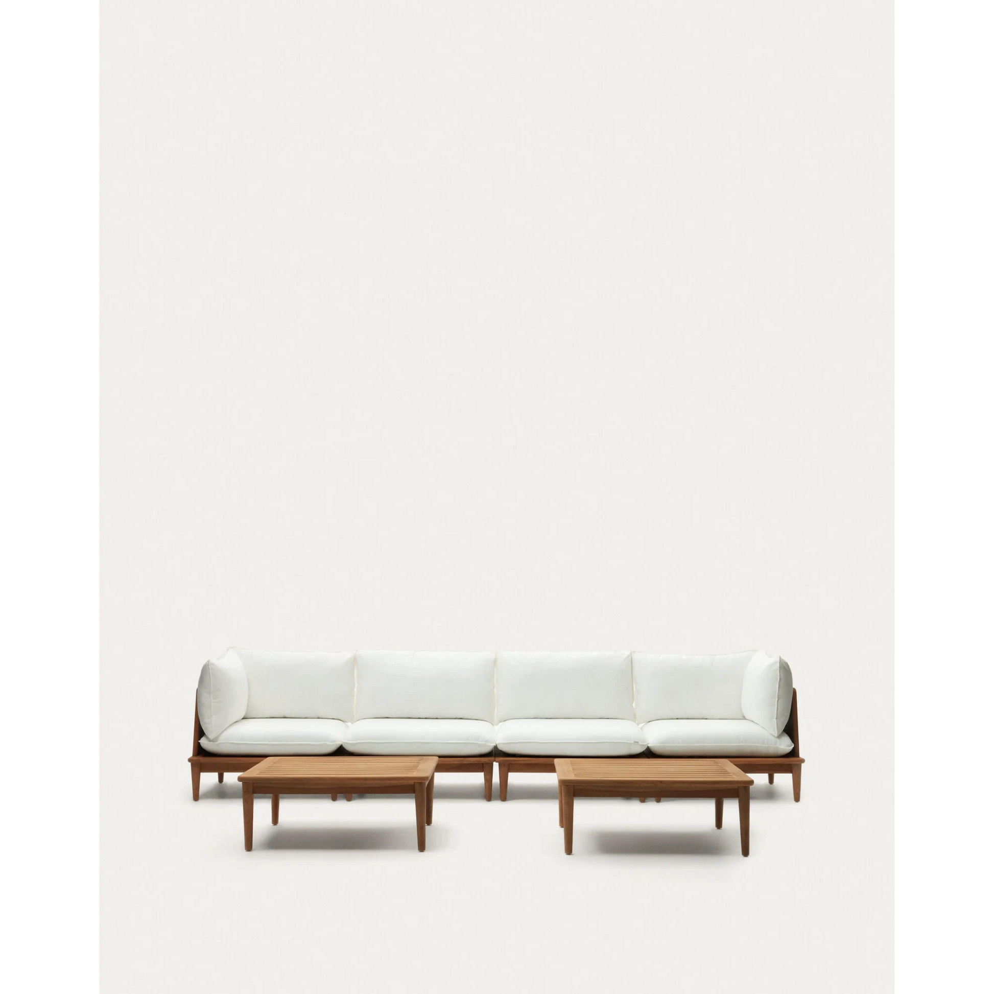 Kave Home Portitxol Corner Sofa + Coffee Table Set, 360x270cm