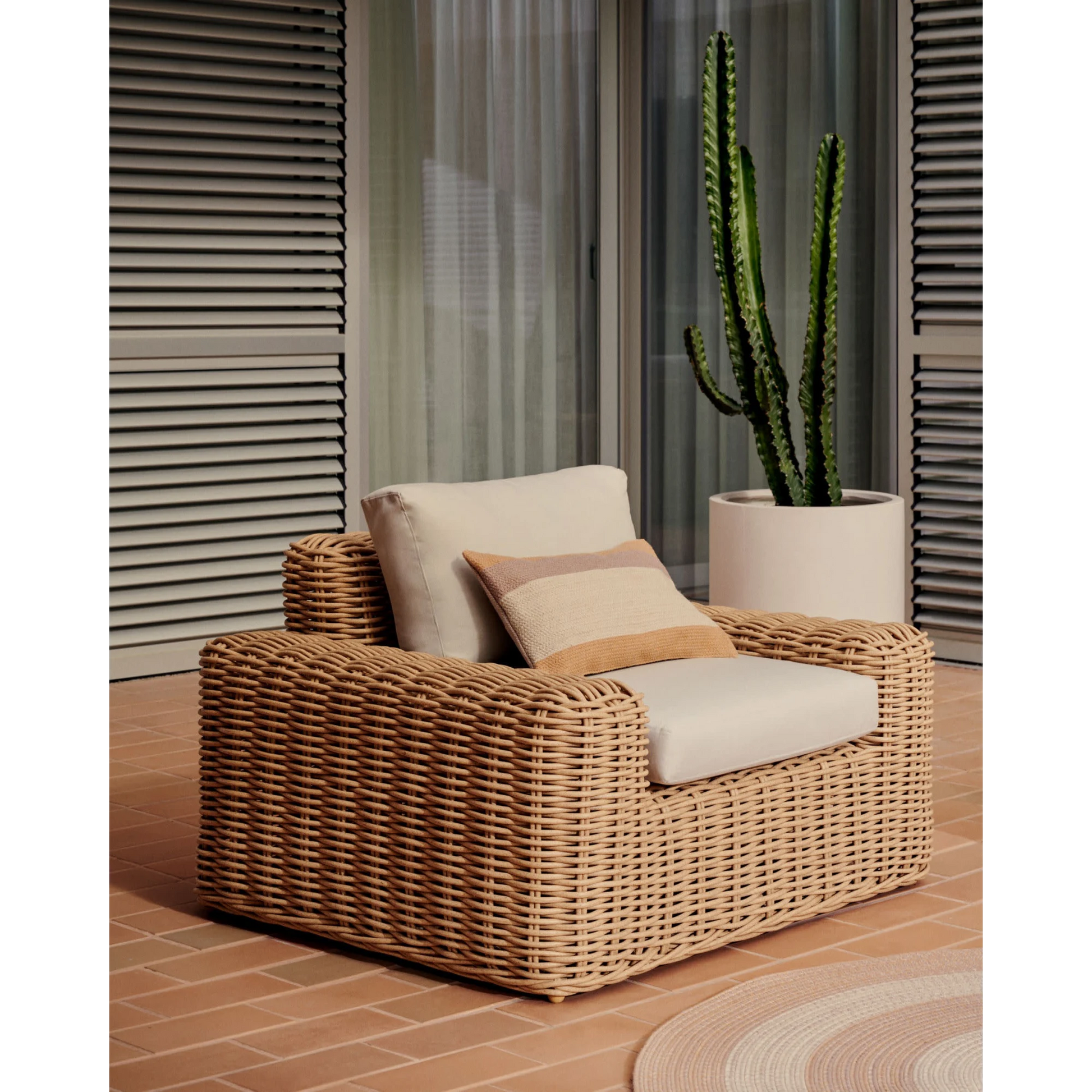 Kave Home Portlligat 1-Seat Sofa