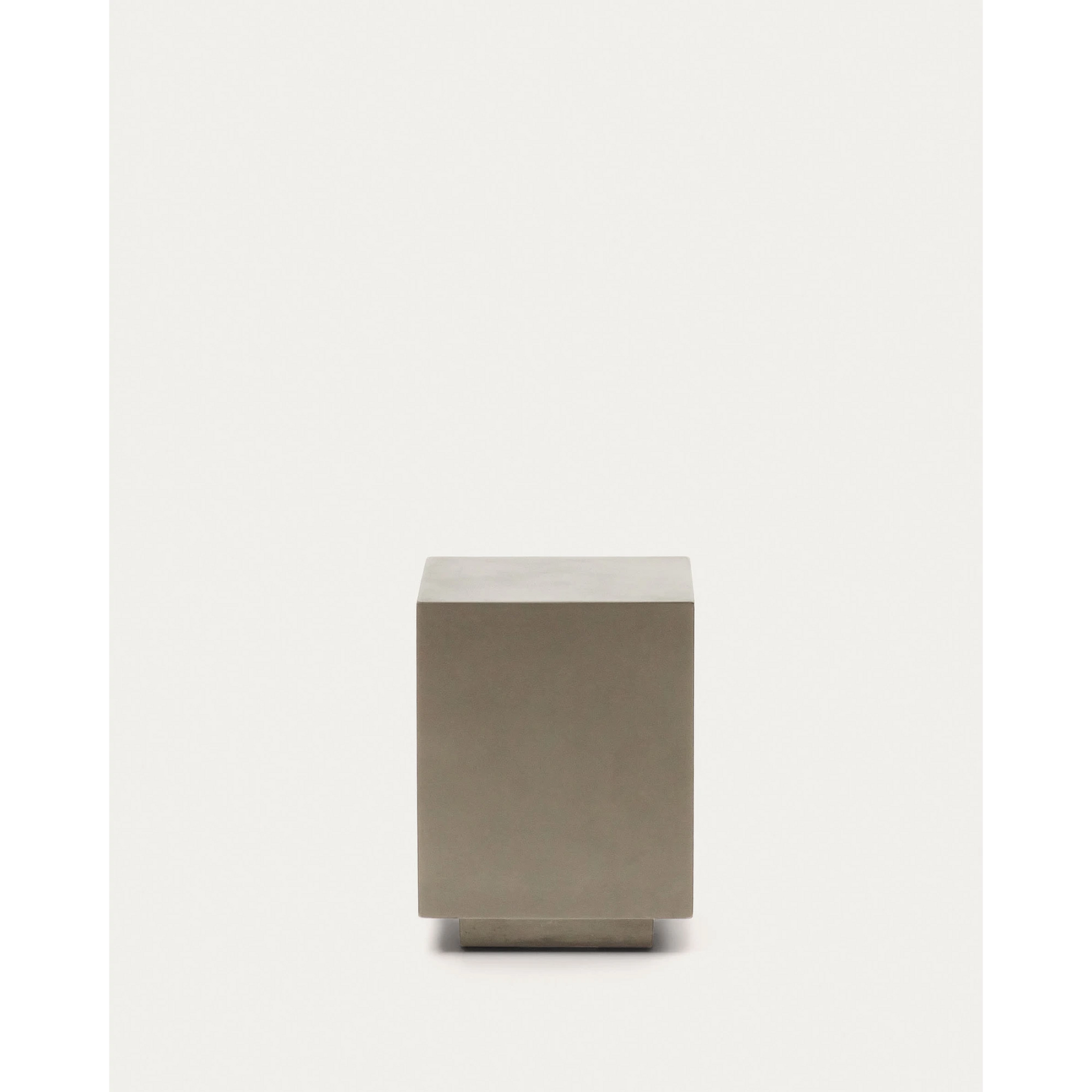 Kave Home Rustella Cement Side Table