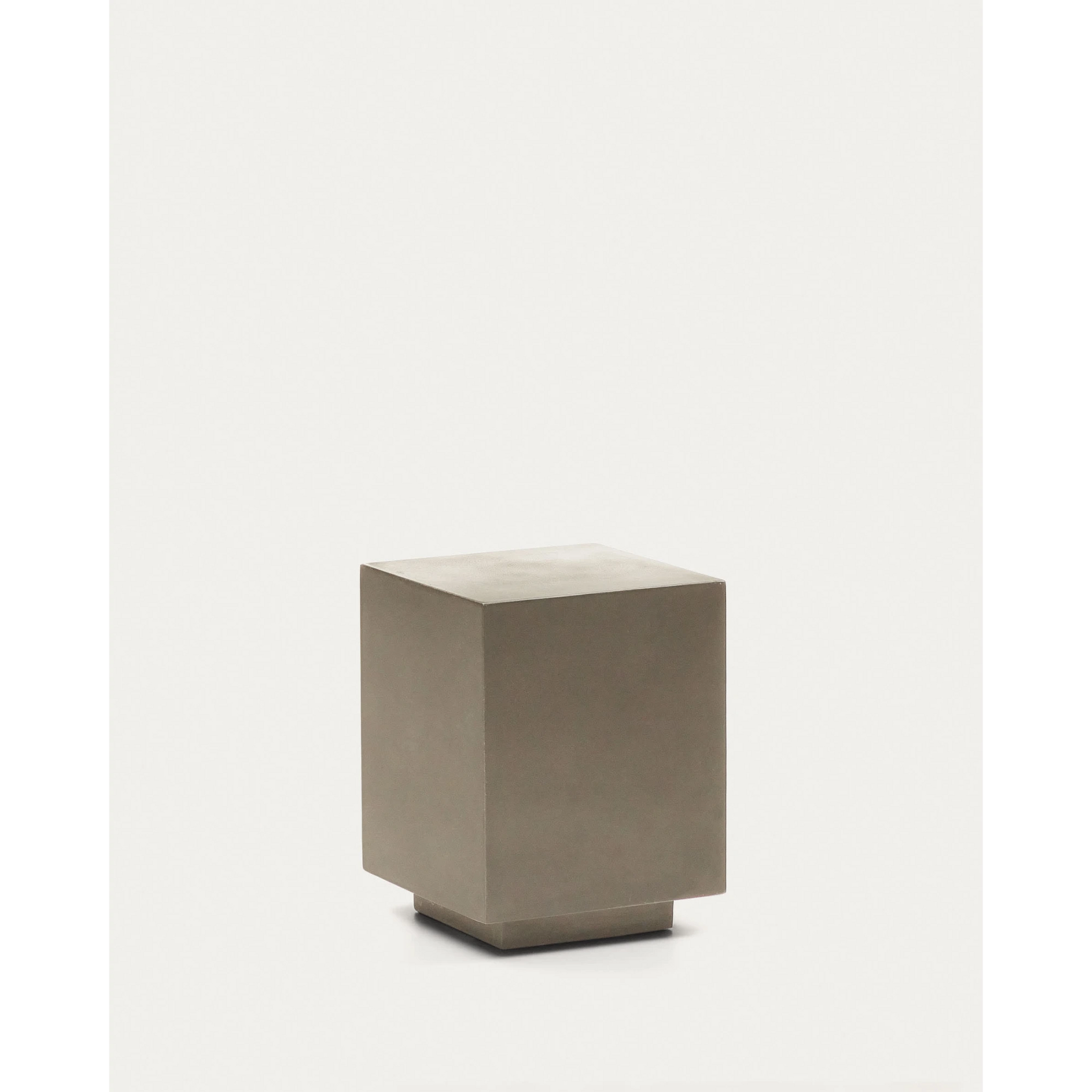 Kave Home Rustella Cement Side Table