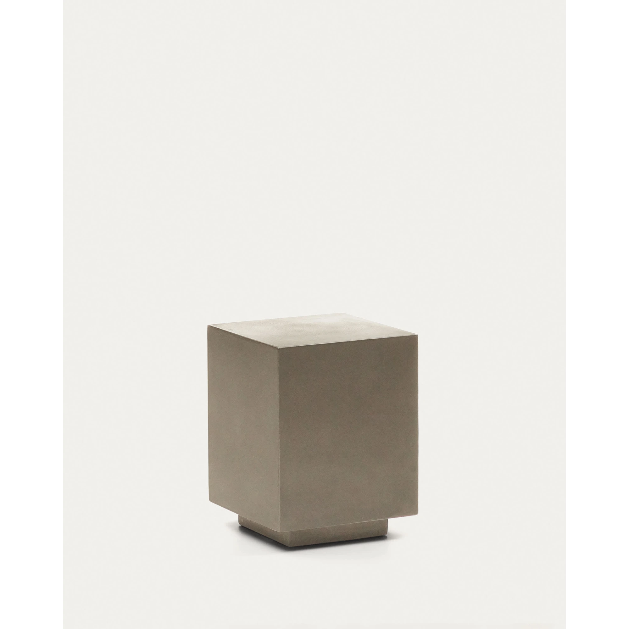 Kave Home Rustella Cement Side Table