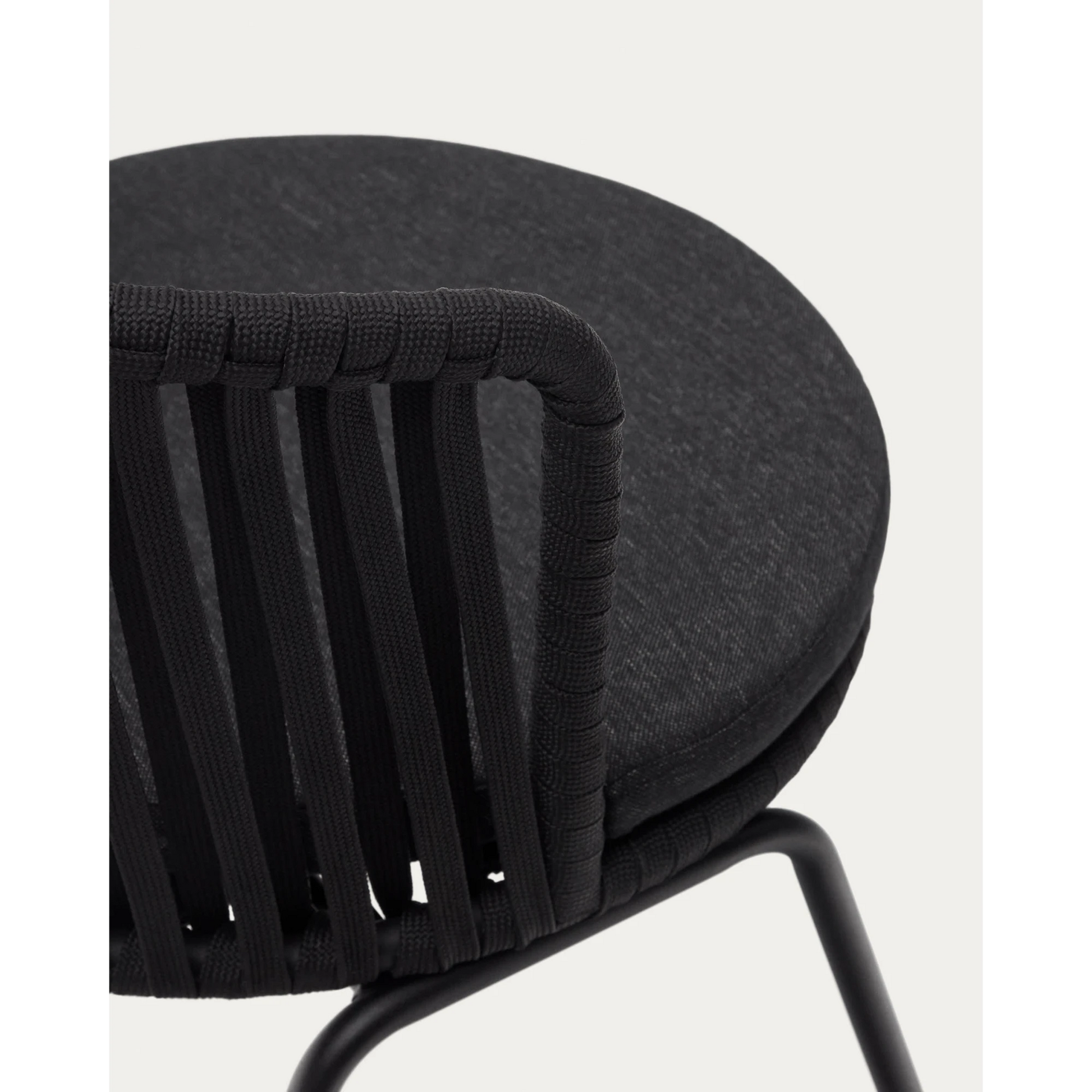Kave Home Saconca Dining Chair, Black, Set of 4