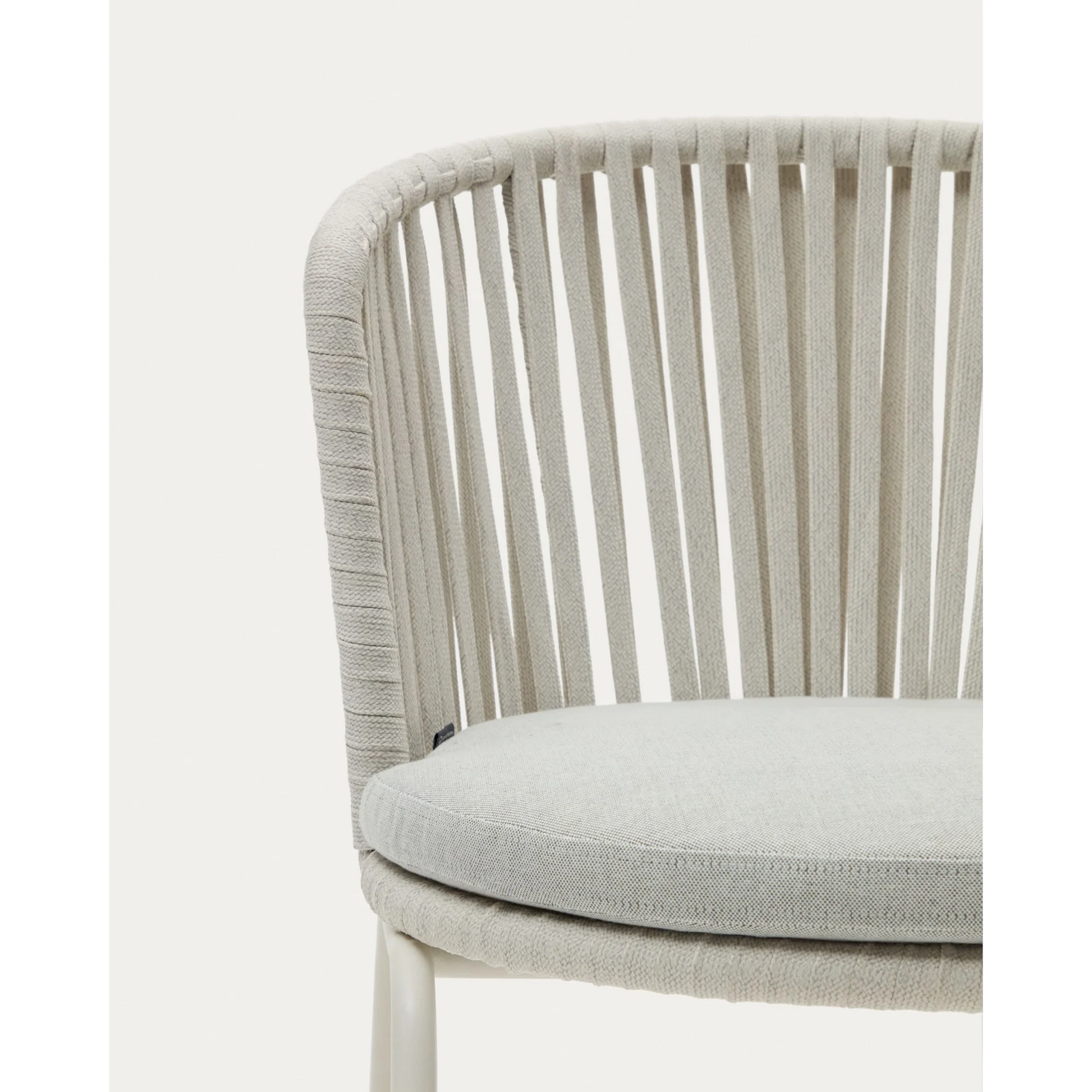 Kave Home Saconca Dining Chair, Light Grey, set of 4